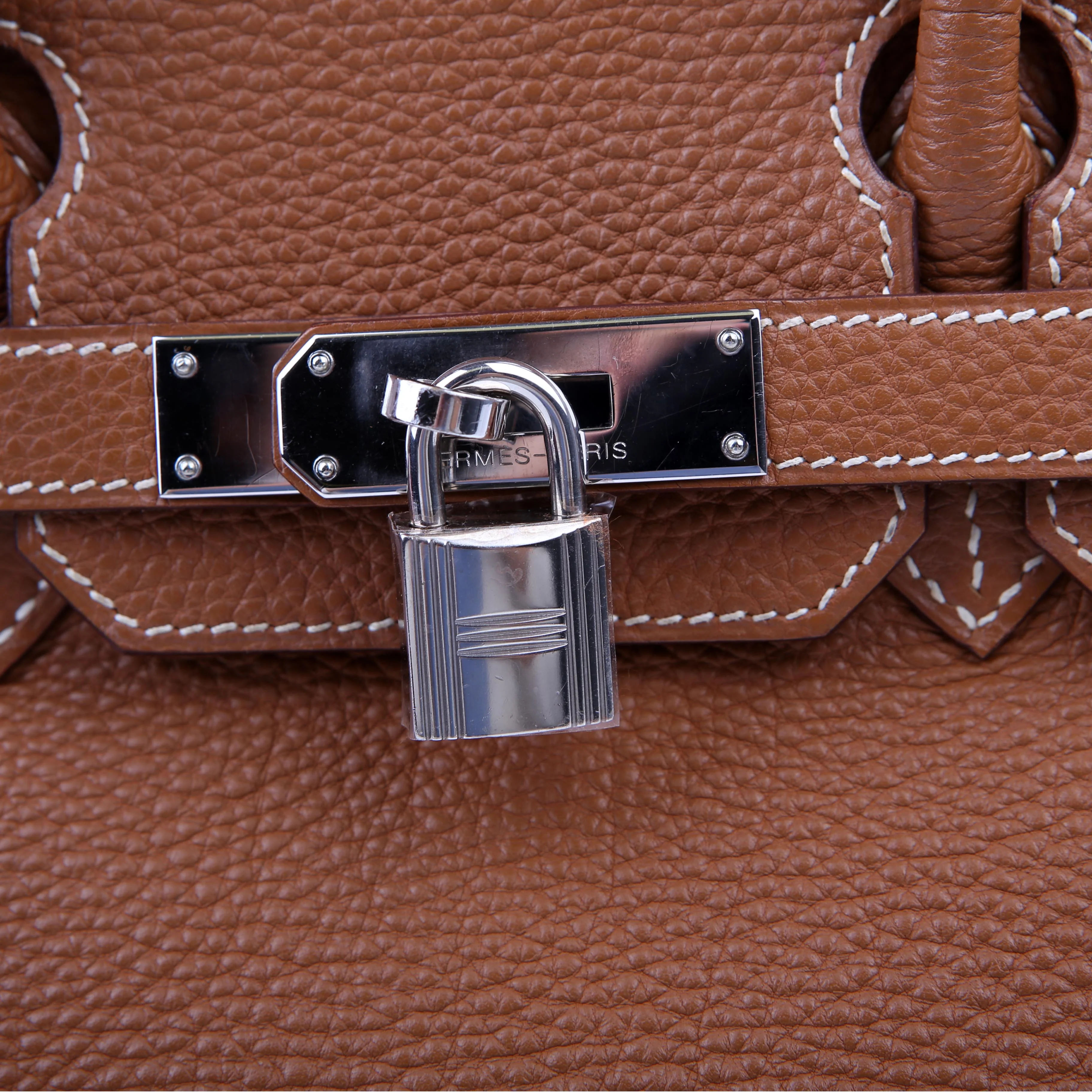 Birkin 30 Togo 2005 Gold/Palladium - Image 13