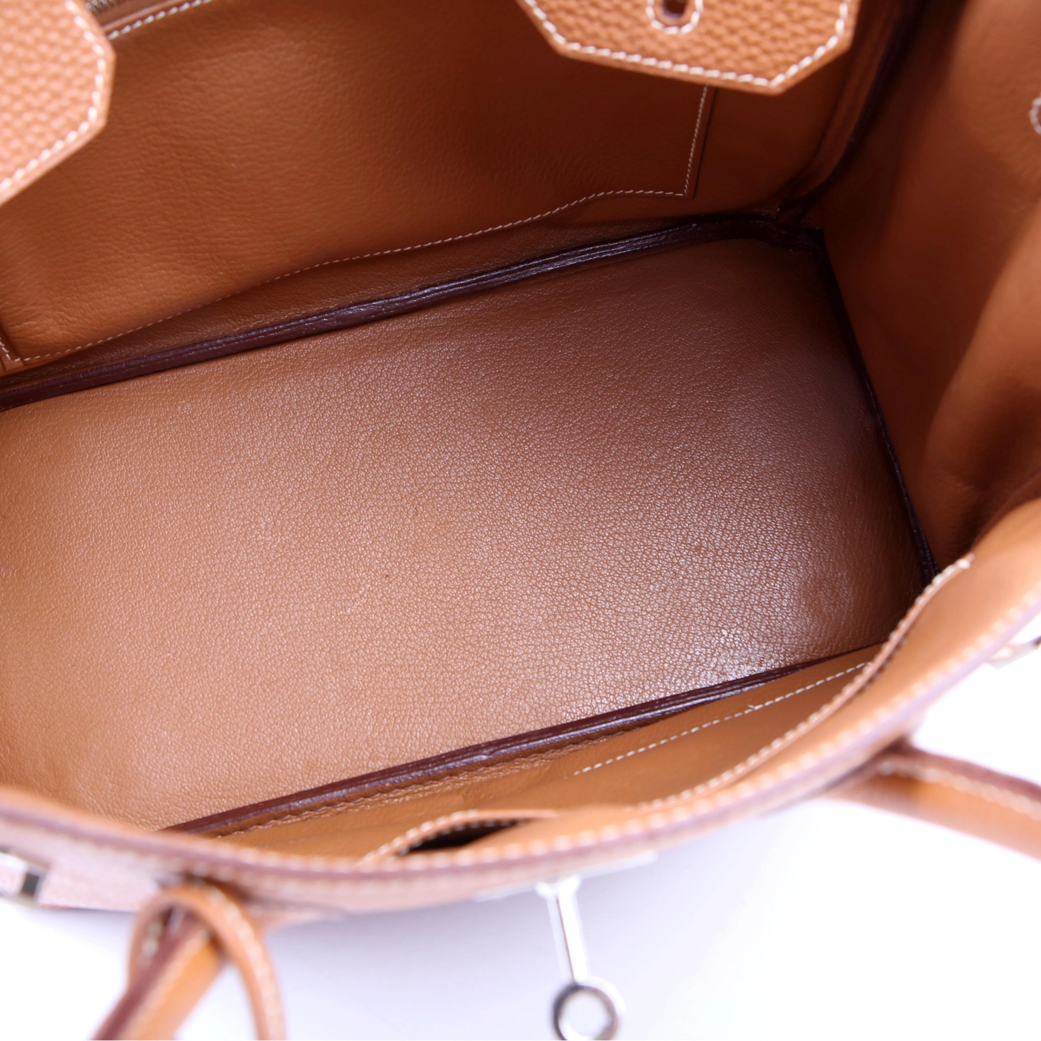 Birkin 30 Togo 2005 Gold/Palladium - Image 17