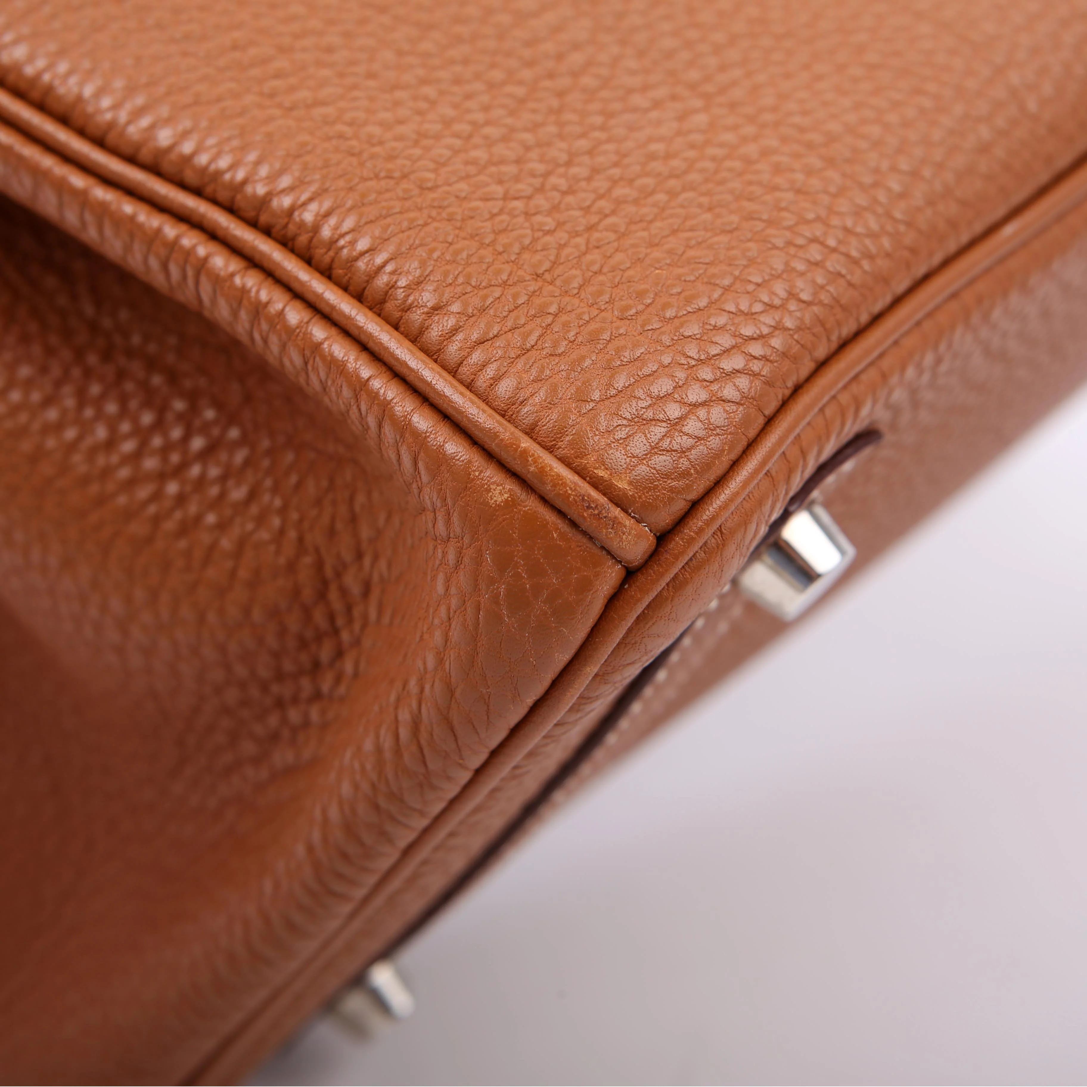Birkin 30 Togo 2005 Gold/Palladium - Image 5