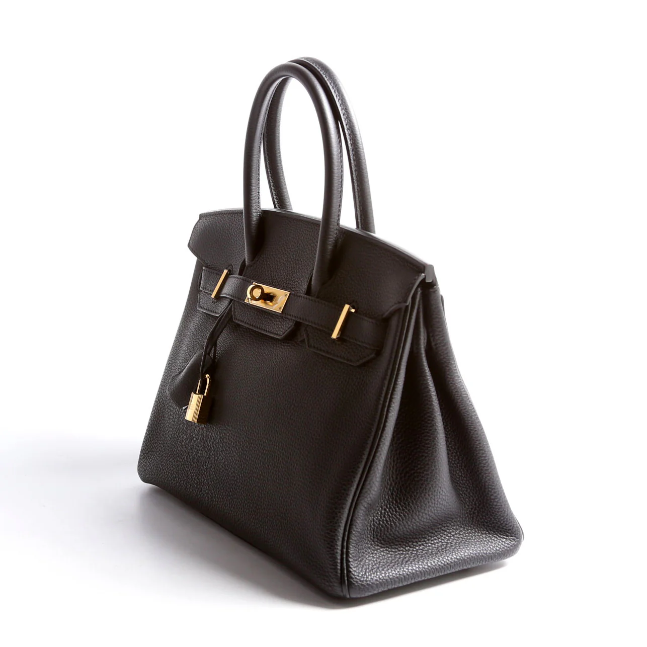 Birkin 30 Togo 2017 Black and Gold - Image 2