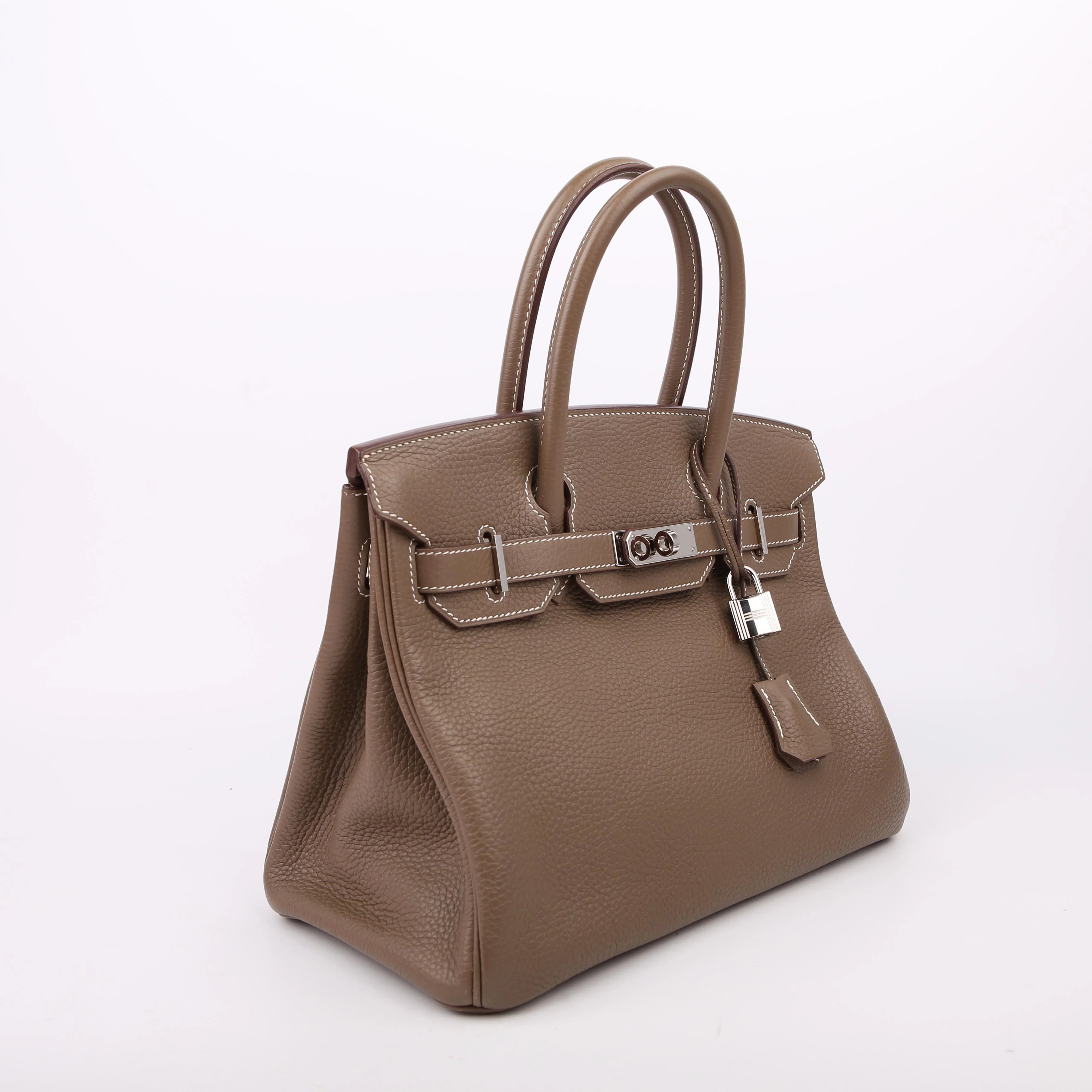 Birkin 30 Togo Etoupe/Palladium 2018 - Image 2
