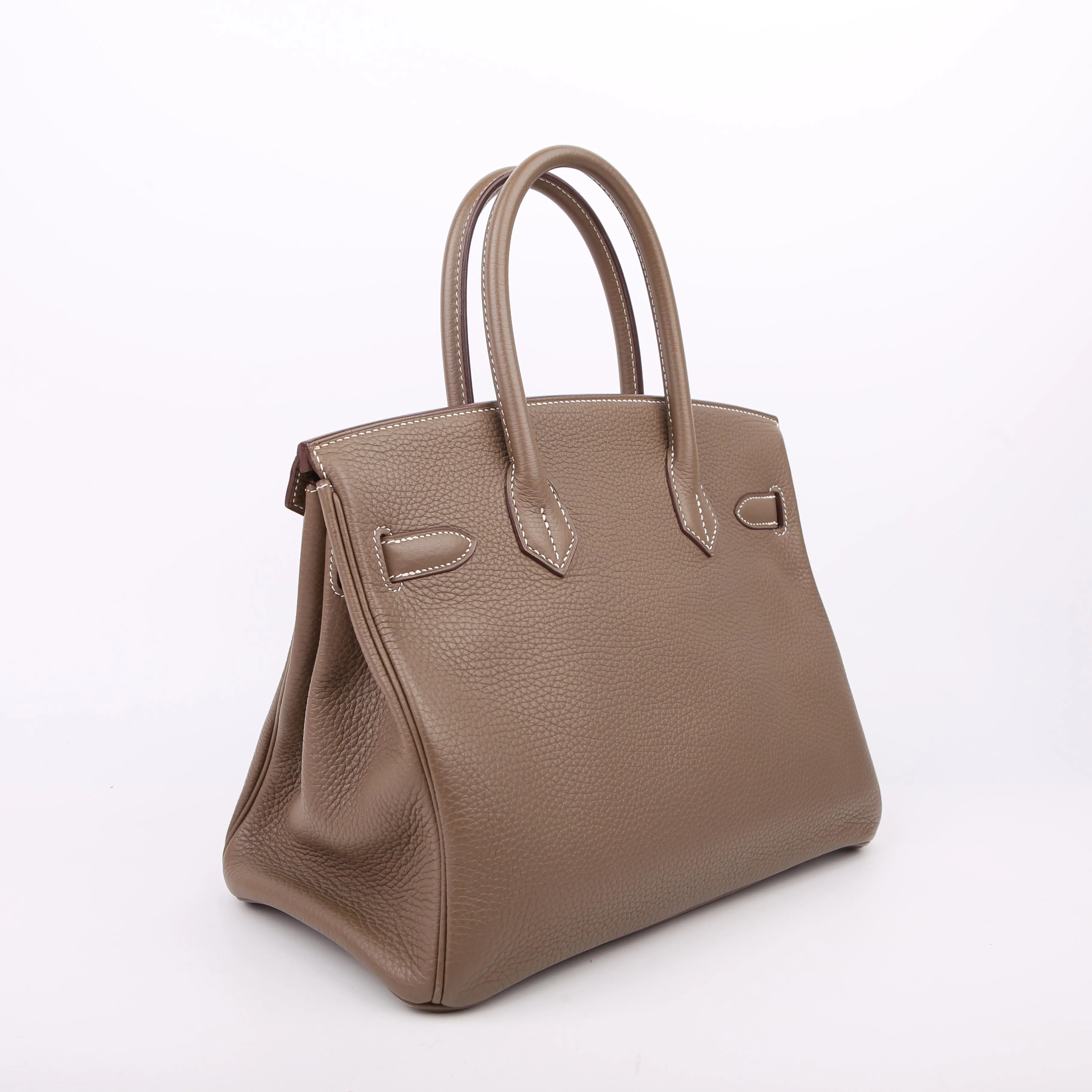Birkin 30 Togo Etoupe/Palladium 2018 - Image 4