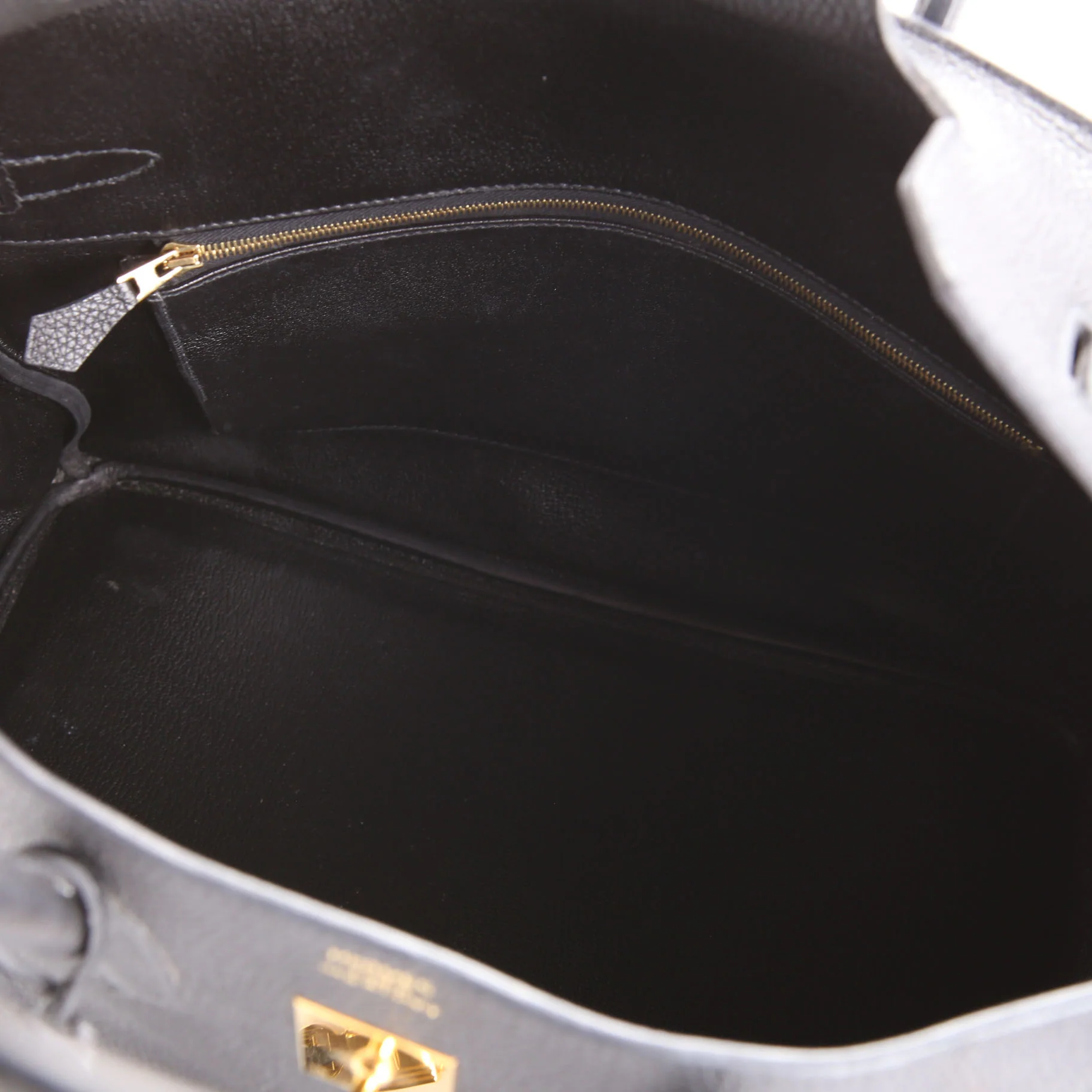 Birkin 35 Clemence 2014 Black - Image 14