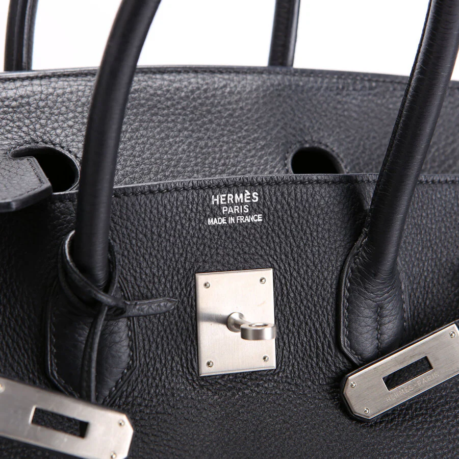 Birkin 35 Togo 2000 Black - Image 11