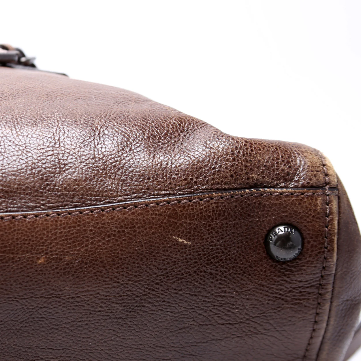 BL0739 Glace Calfskin Top Handle Satchel - Image 5