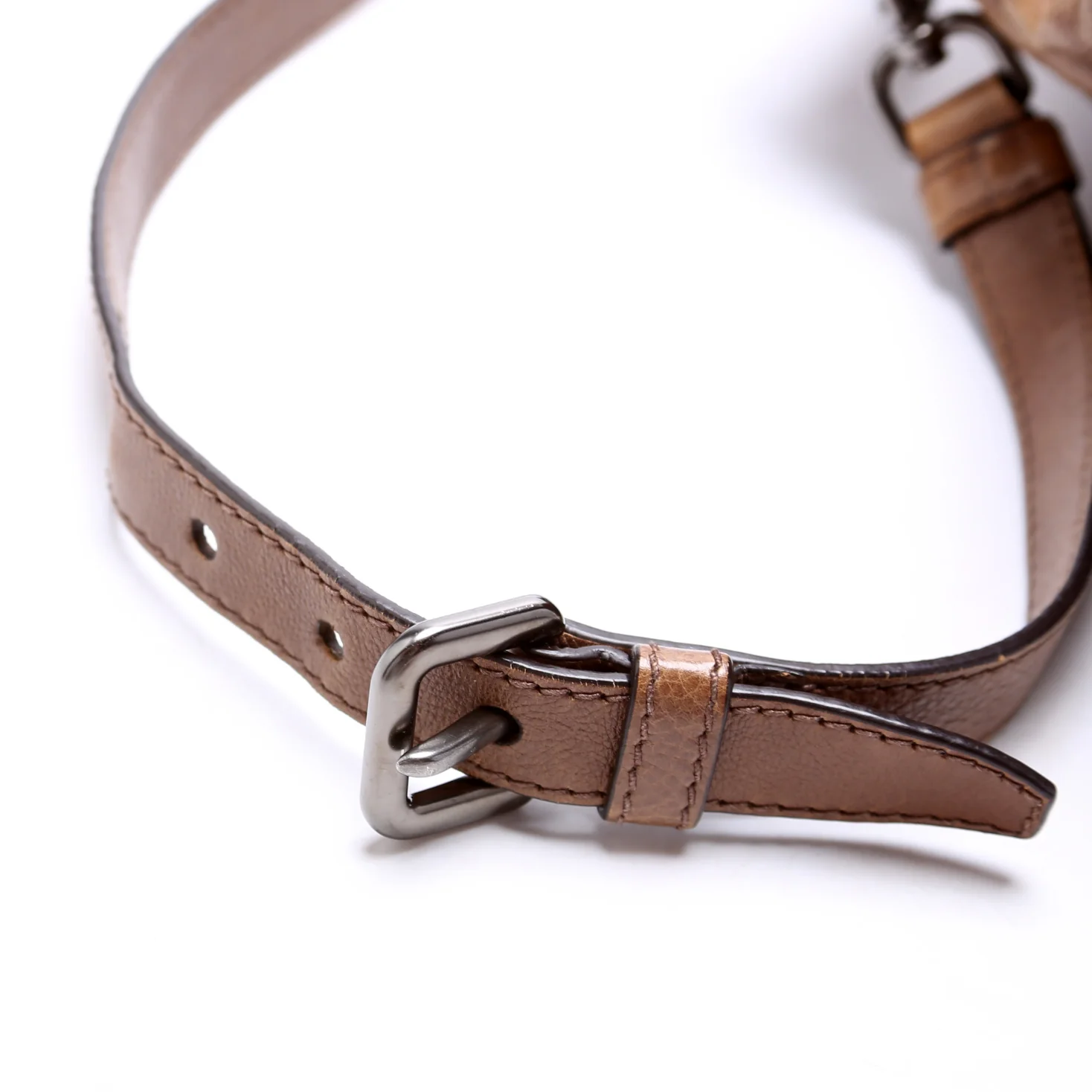 BL0739 Glace Calfskin Top Handle Satchel - Image 7