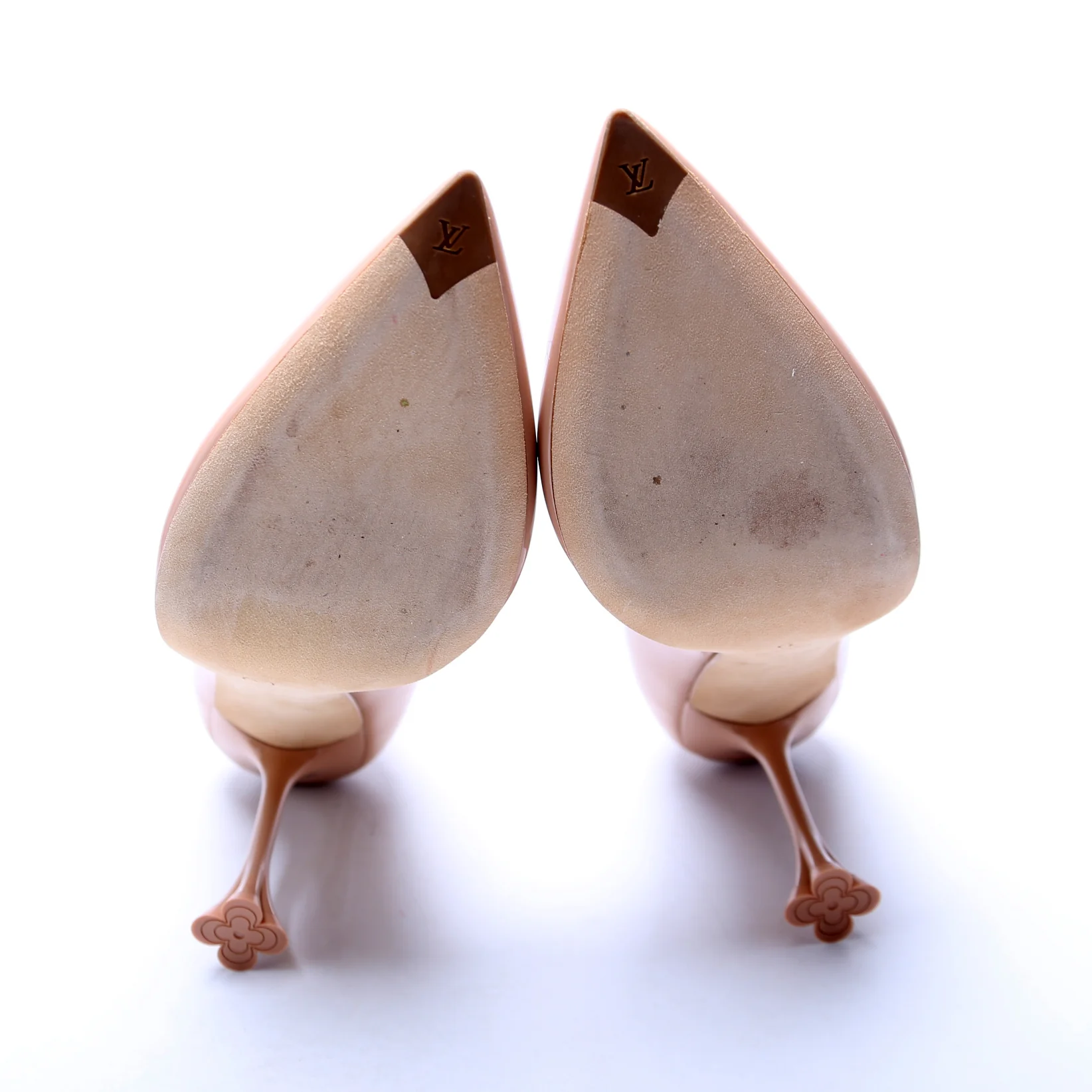 Blossom Patent Pumps Size 38.5 Nude - Image 7