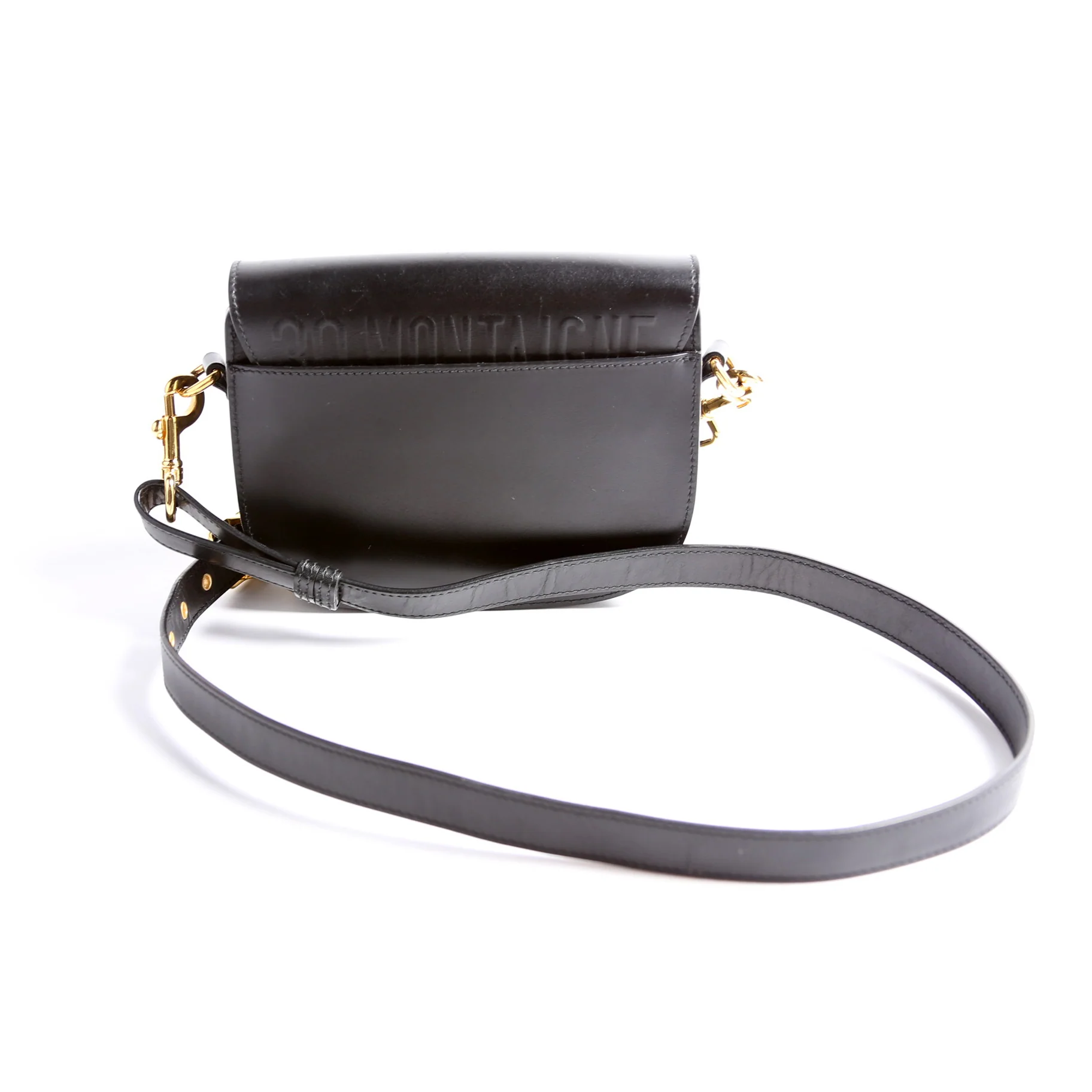 Bobby Bag Small Grained Calfskin Black - Image 2