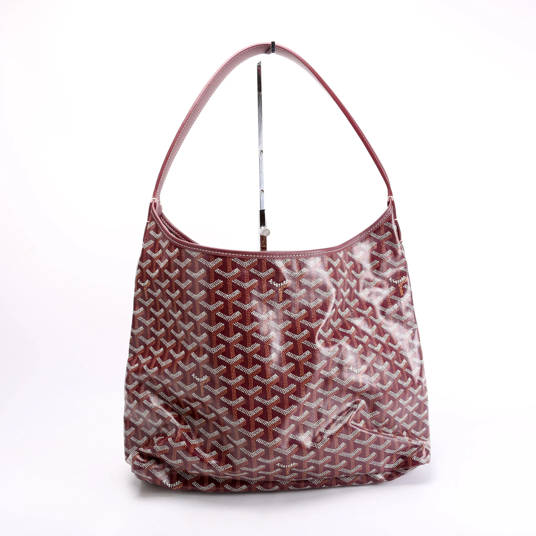 Boheme Hobo Goyardine Burgundy - Image 3
