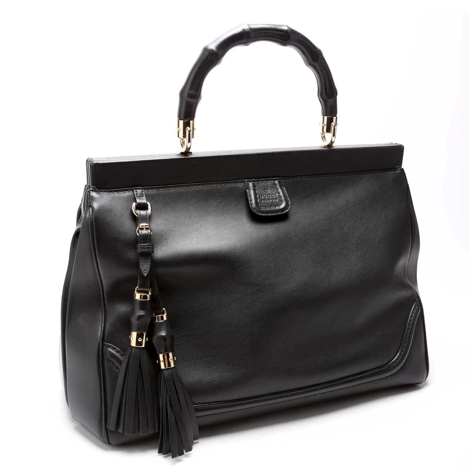 Bold Bamboo Top Handle Bag Medium - Image 2
