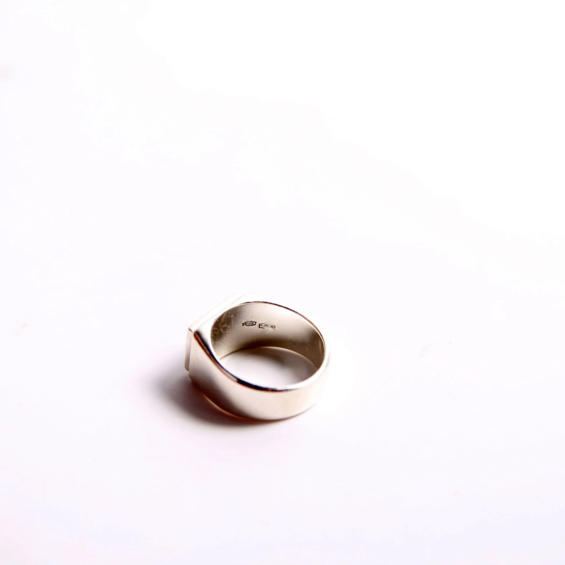 Bond Street Signet 925 Size 9 Silver - Image 3
