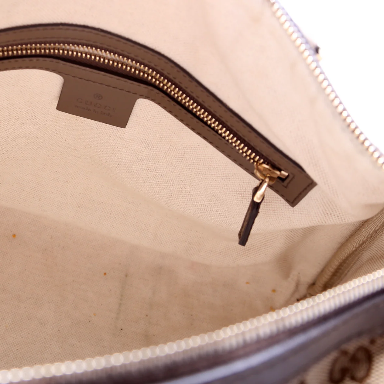 Boston Bag Canvas 247205 Taupe - Image 9