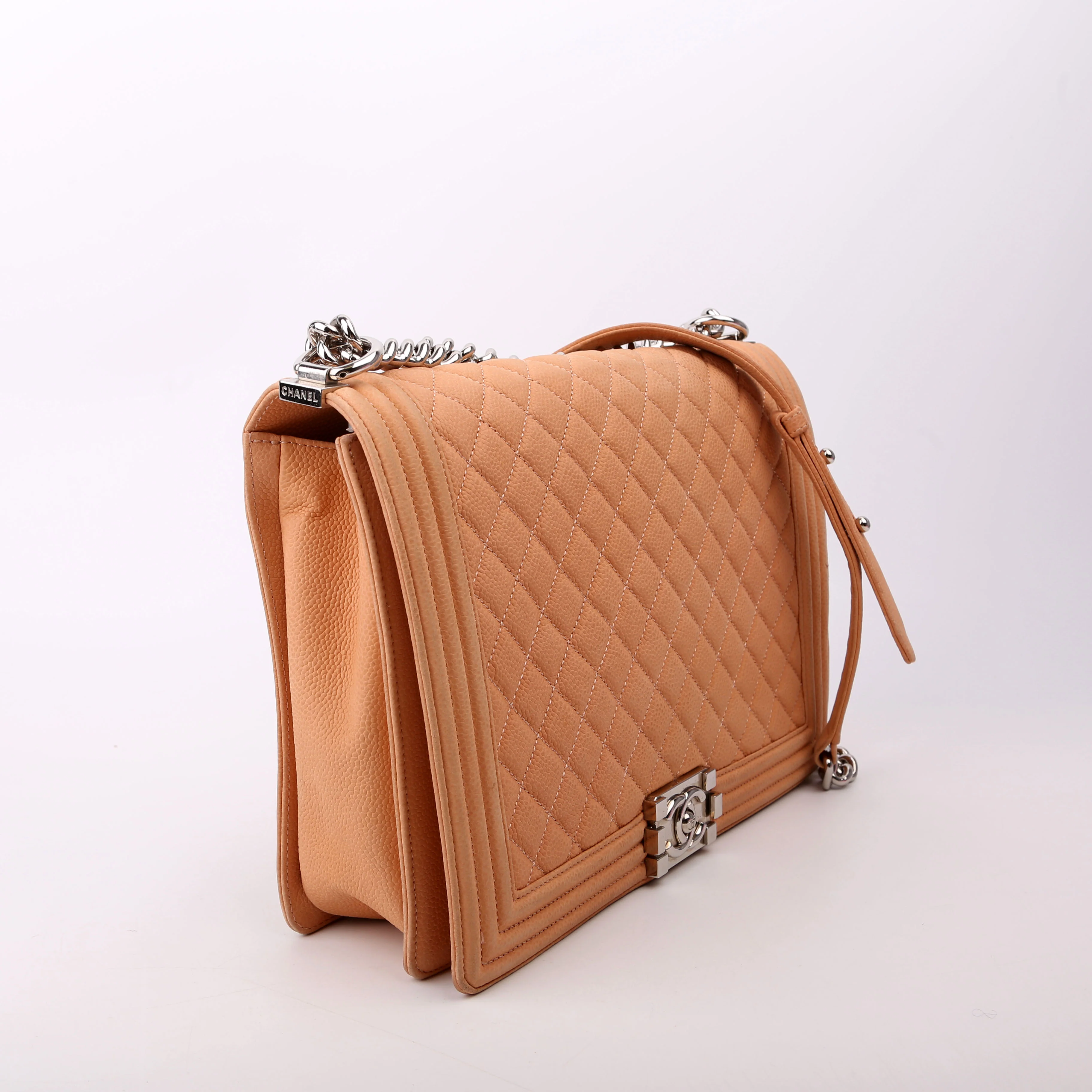 Boy Flap Large Caviar 16-20M Peach - Image 2