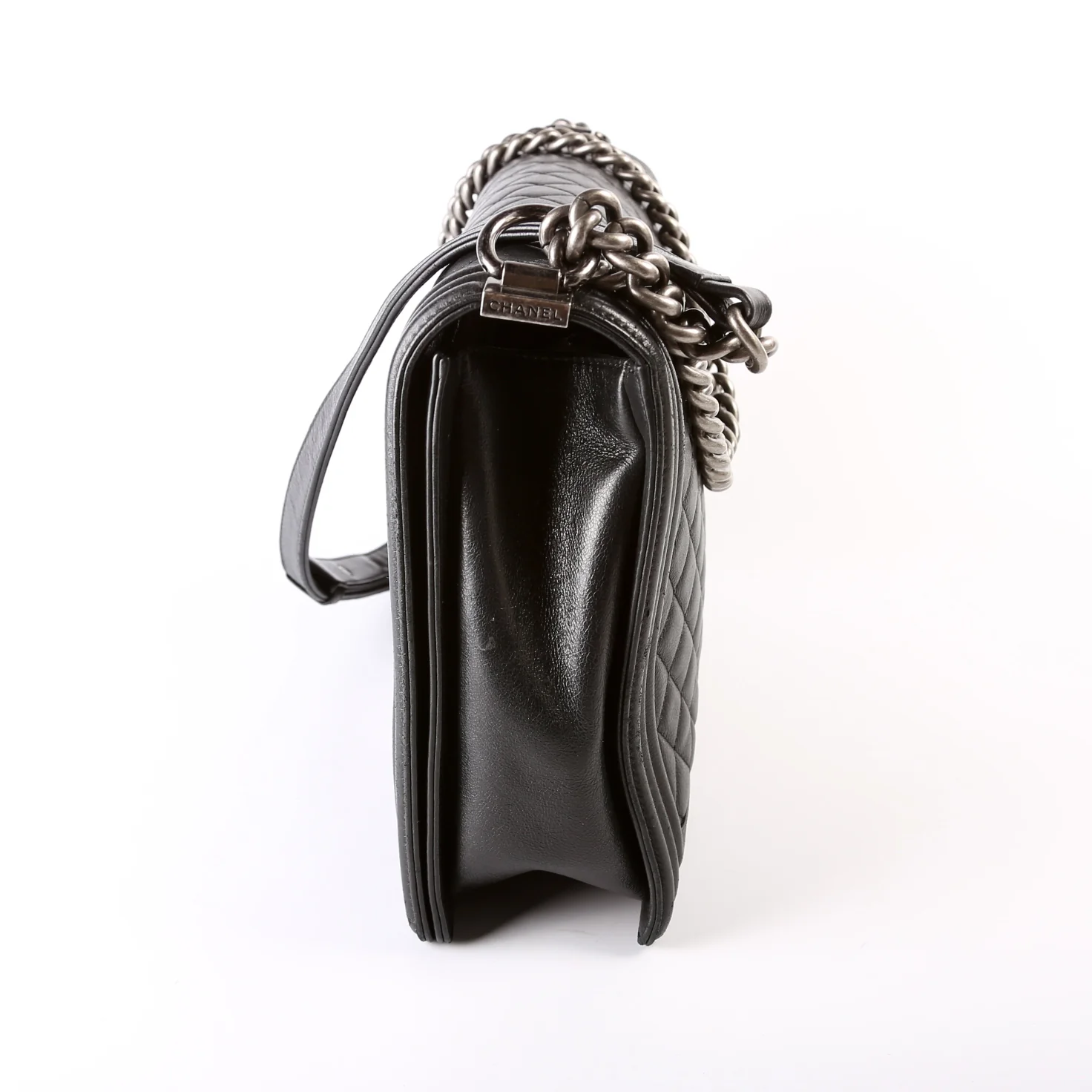 Boy Flap Large Lambskin 19M Black - Image 4