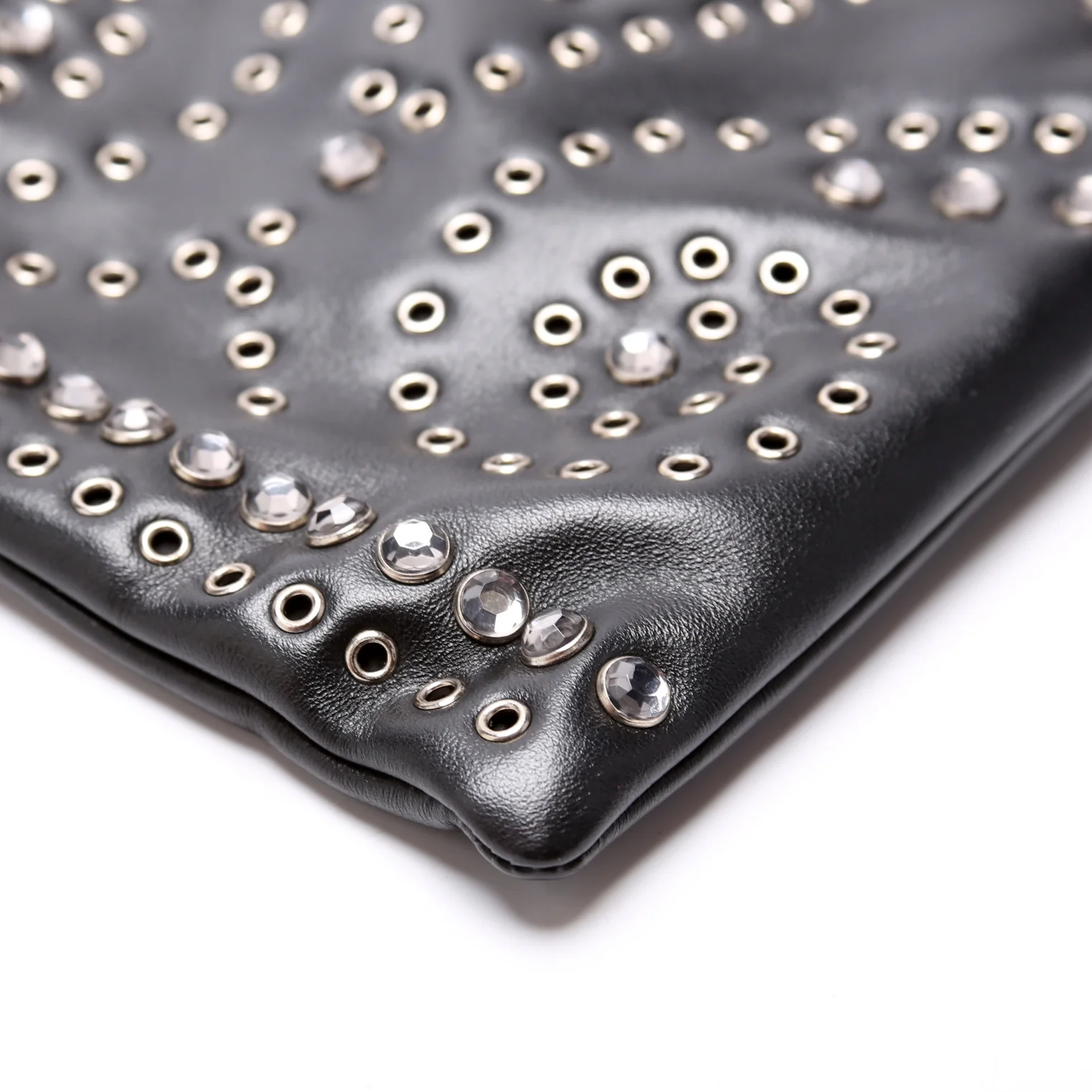 BP826H Studded Clutch Grace Lux Black - Image 5