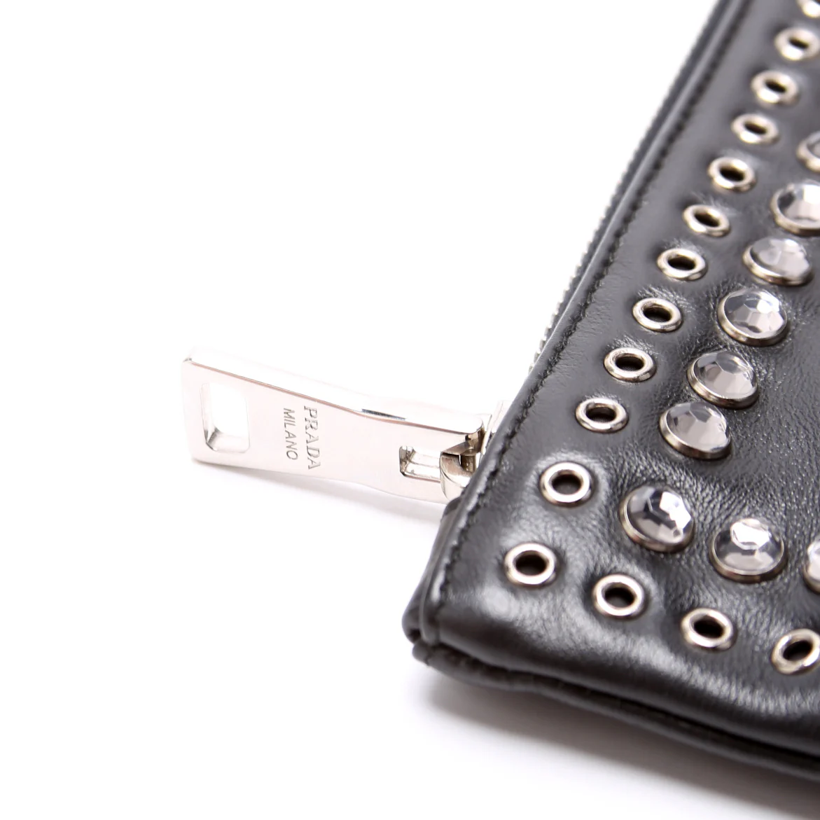 BP826H Studded Clutch Grace Lux Black - Image 6