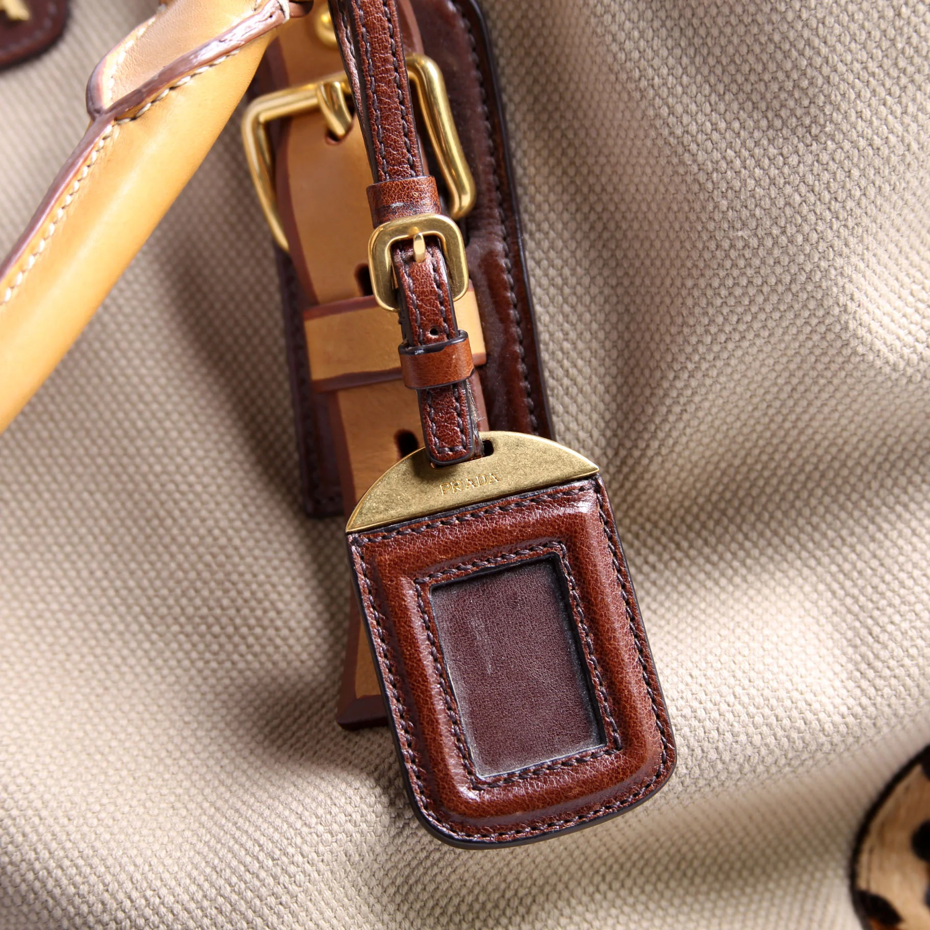 BR4185 Canapa Cavallino Travel Tote - Image 15