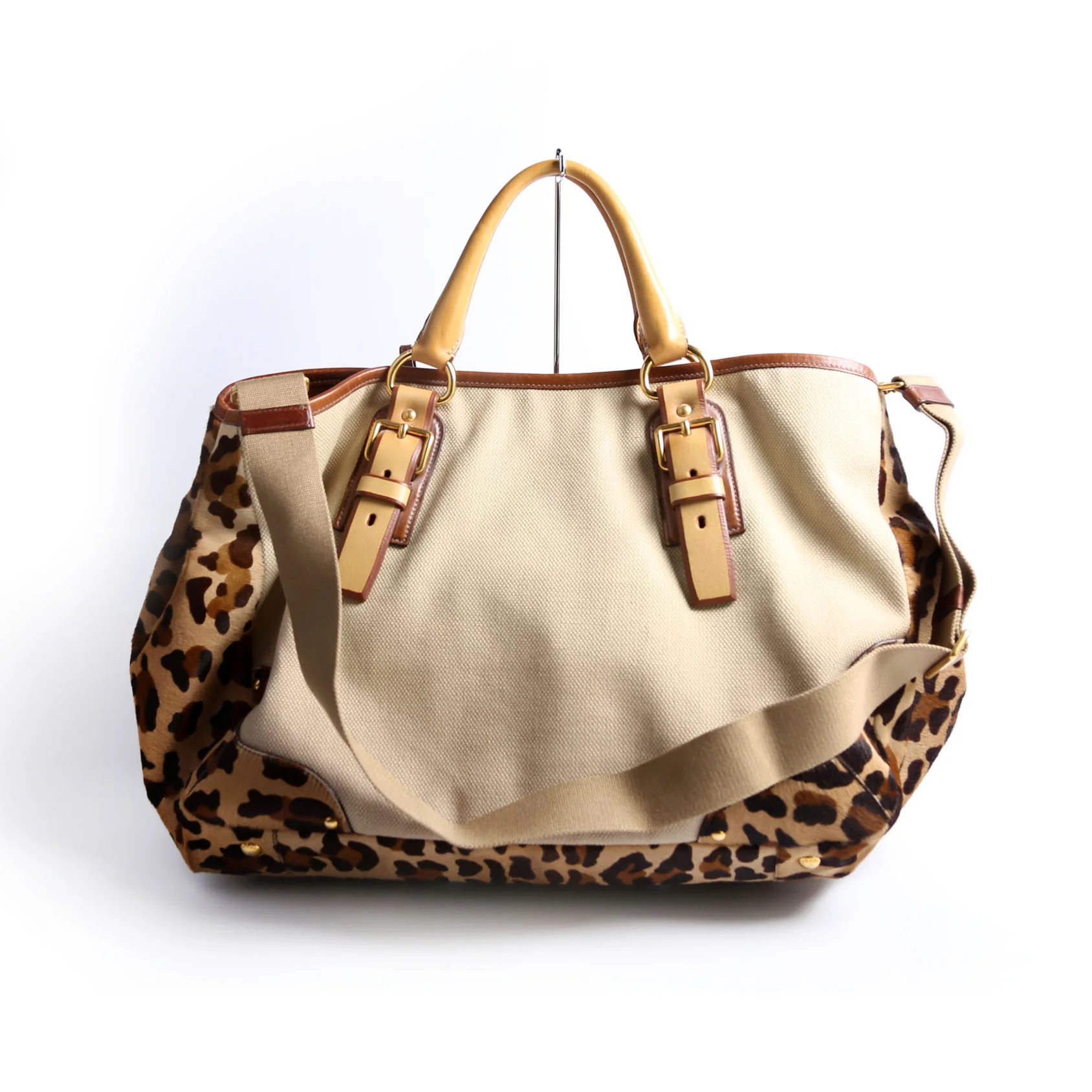 BR4185 Canapa Cavallino Travel Tote - Image 4