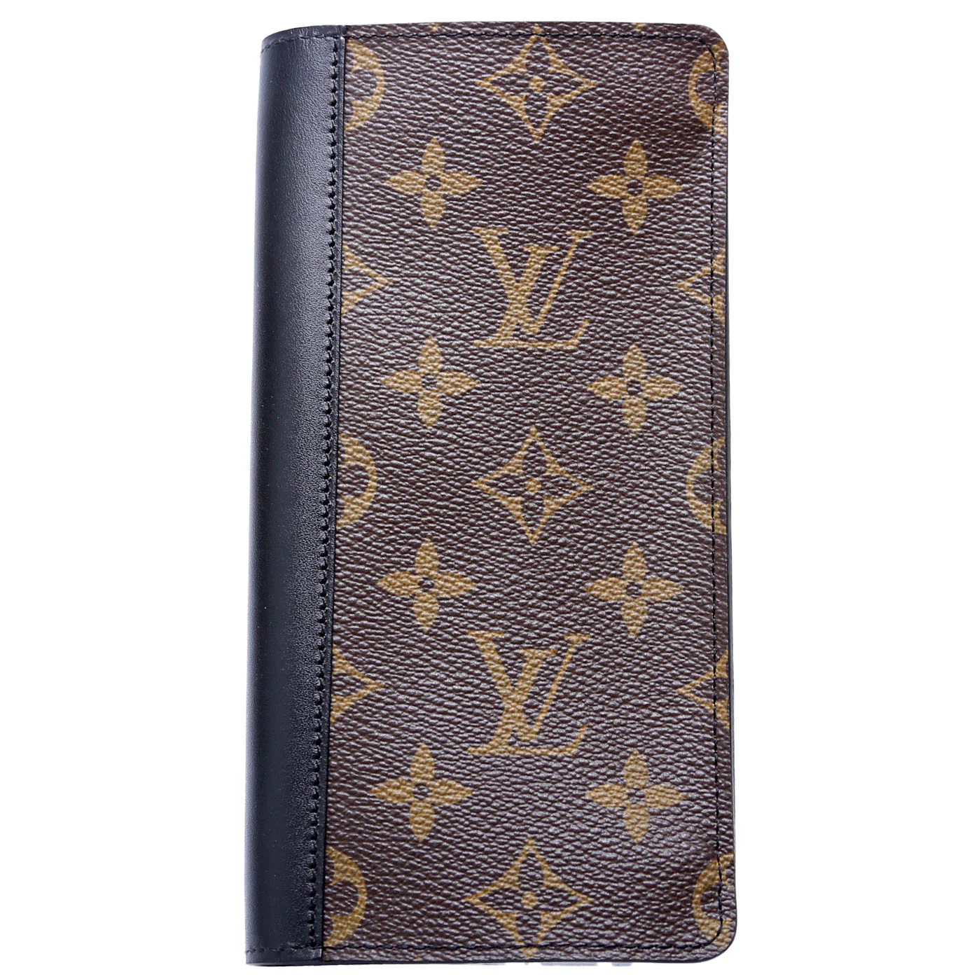 Brazza Wallet Macassar Monogram Black