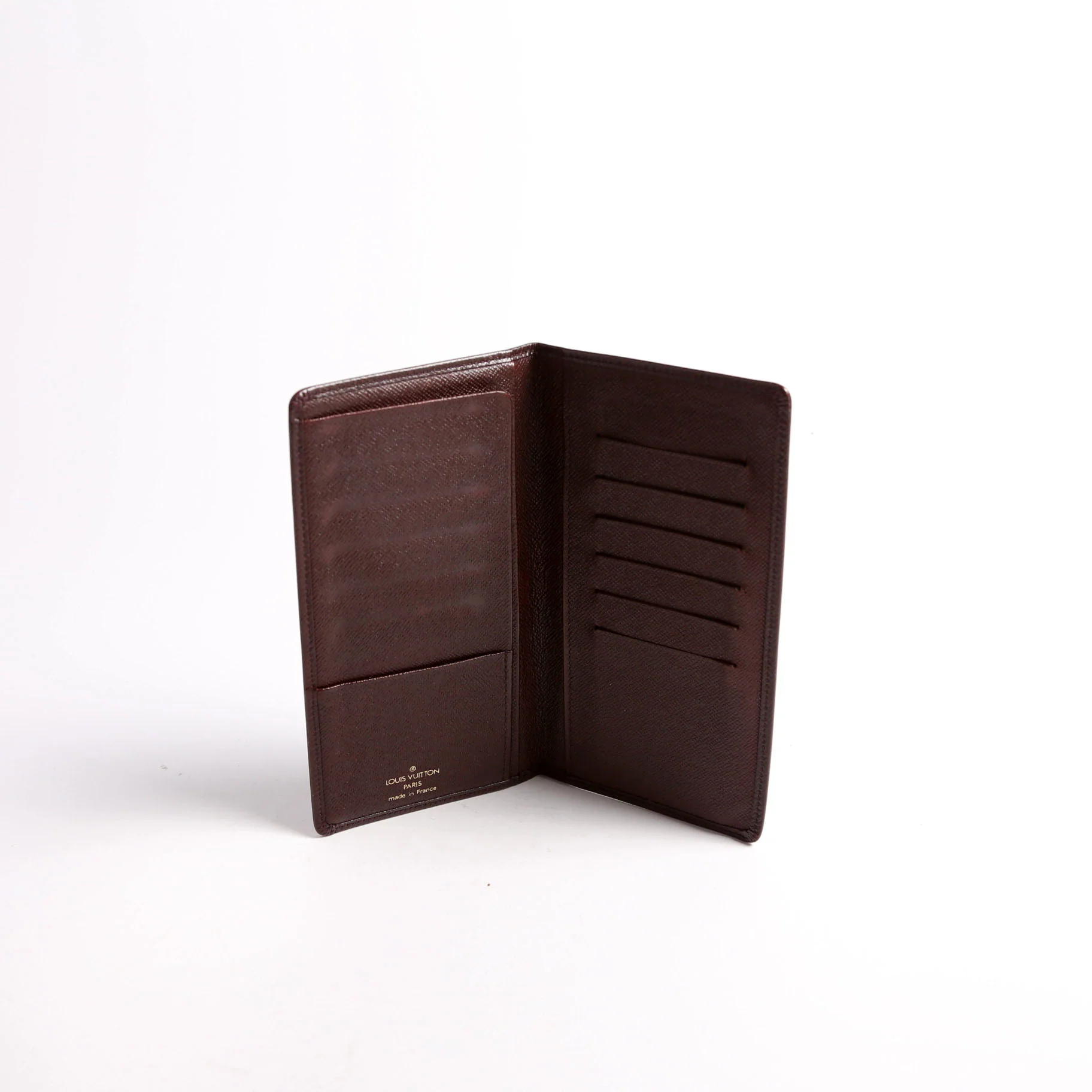 Brazza Wallet Taiga Burgundy - Image 6