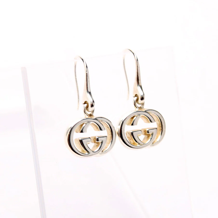 Britt GG Drop 925 Earrings - Image 2
