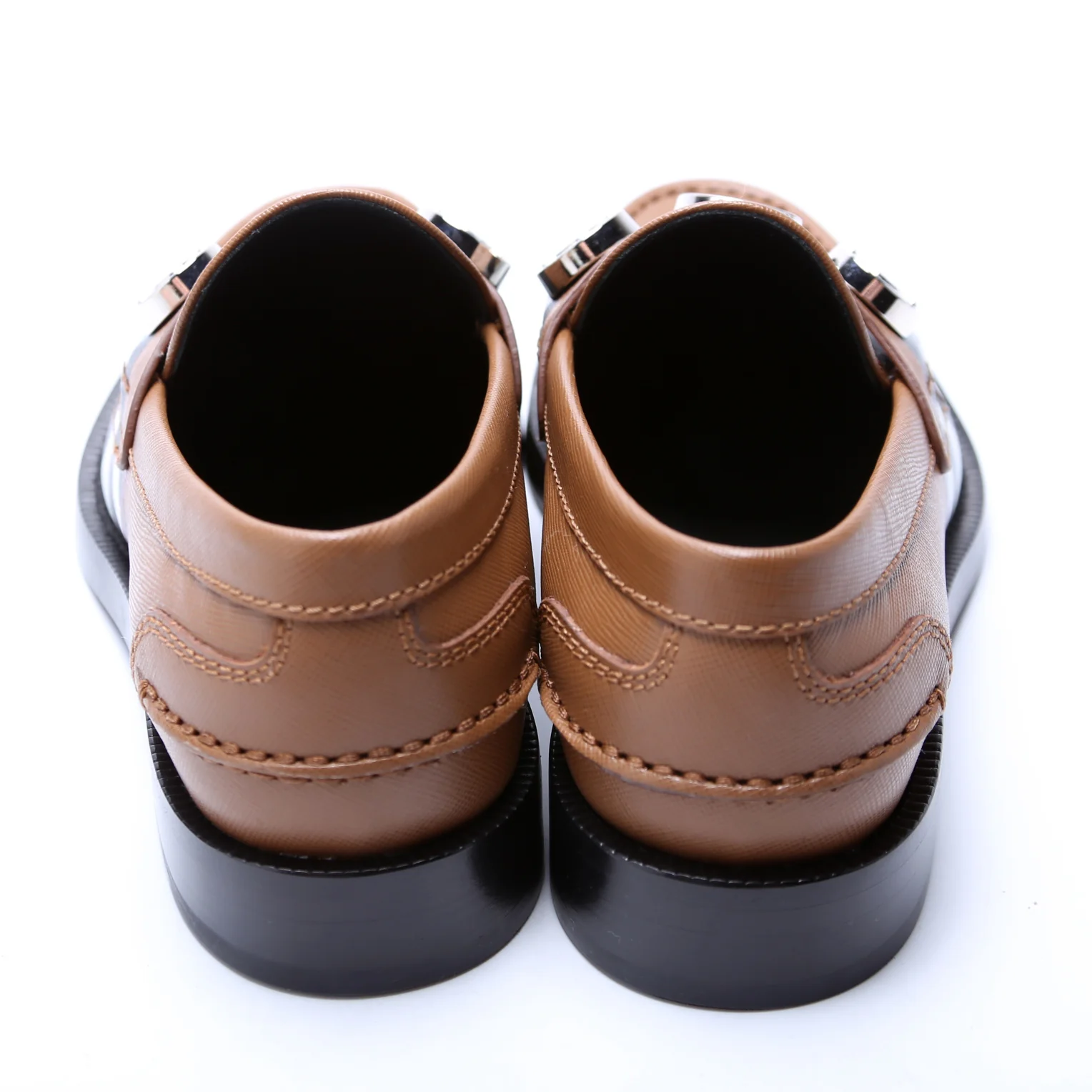 Broadbrook Archive Check Loafers Size 36.5 - Image 4