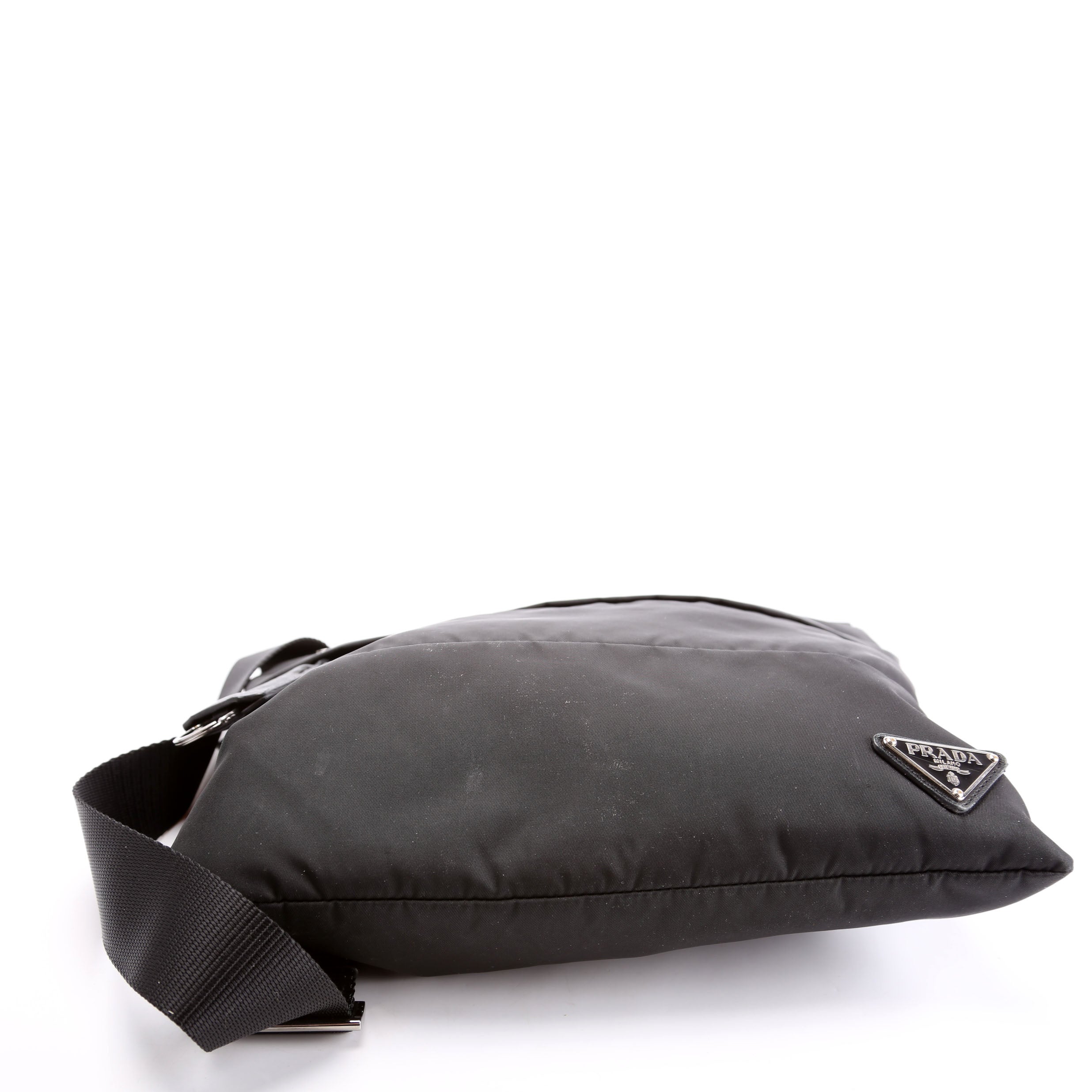BT0741 Tessuto Bomber Messenger Black - Image 4