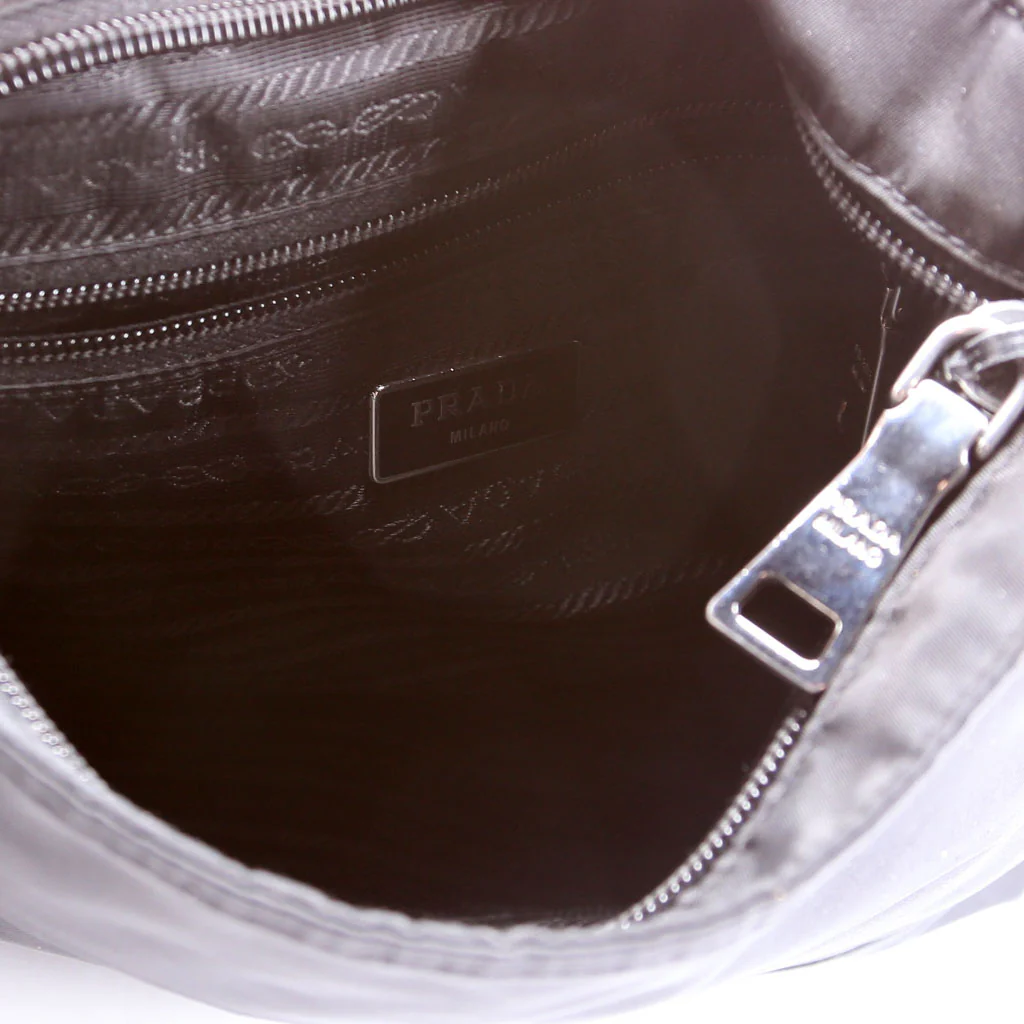 BT0741 Tessuto Bomber Messenger Black - Image 9