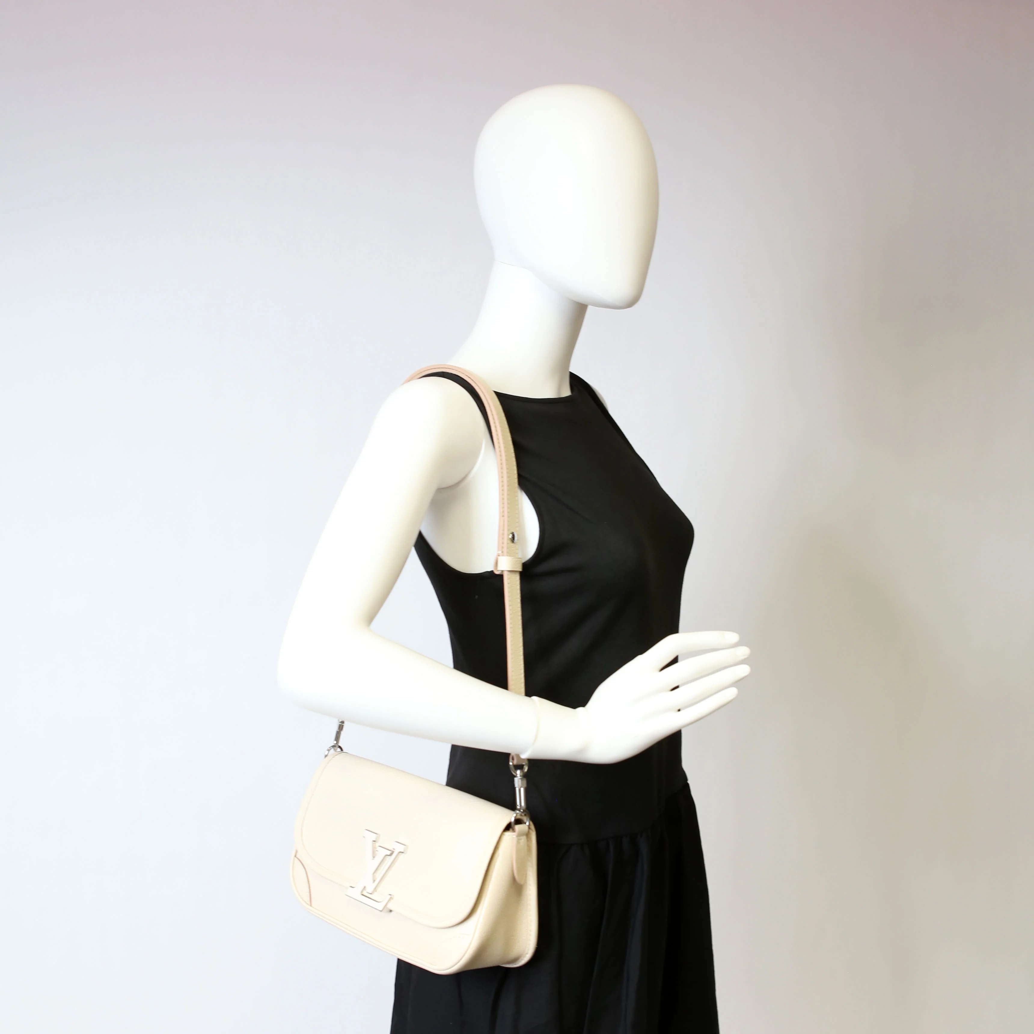 Buci Crossbody Epi Cream - Image 15