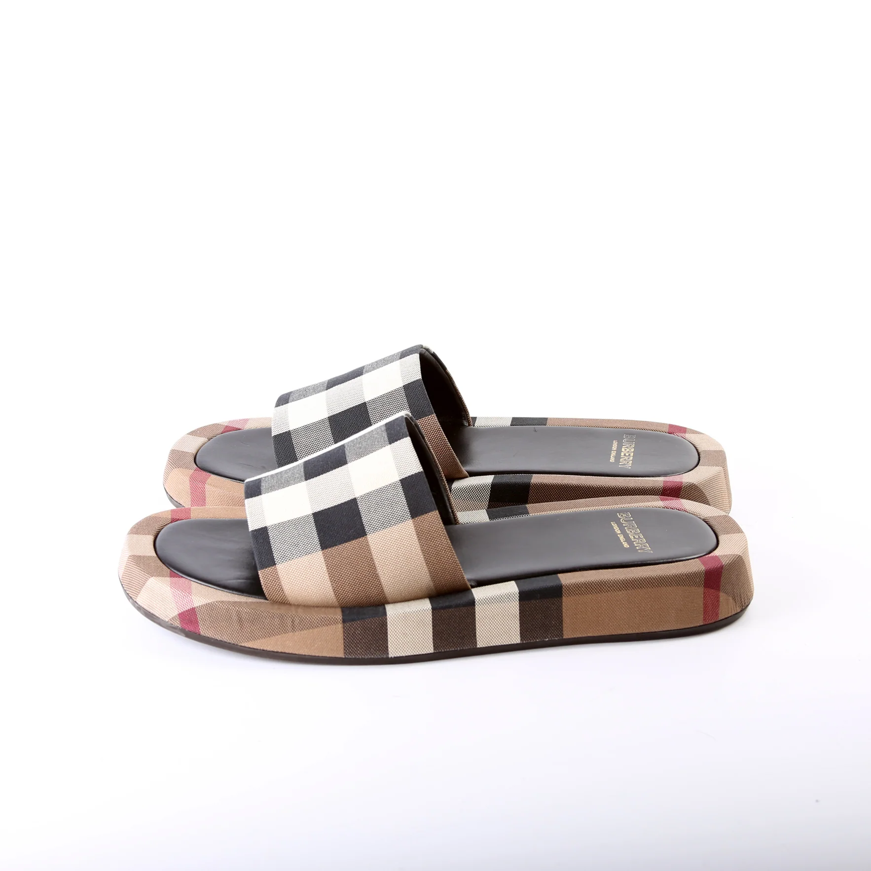 Buckingham Check Slides Size 41 - Image 3