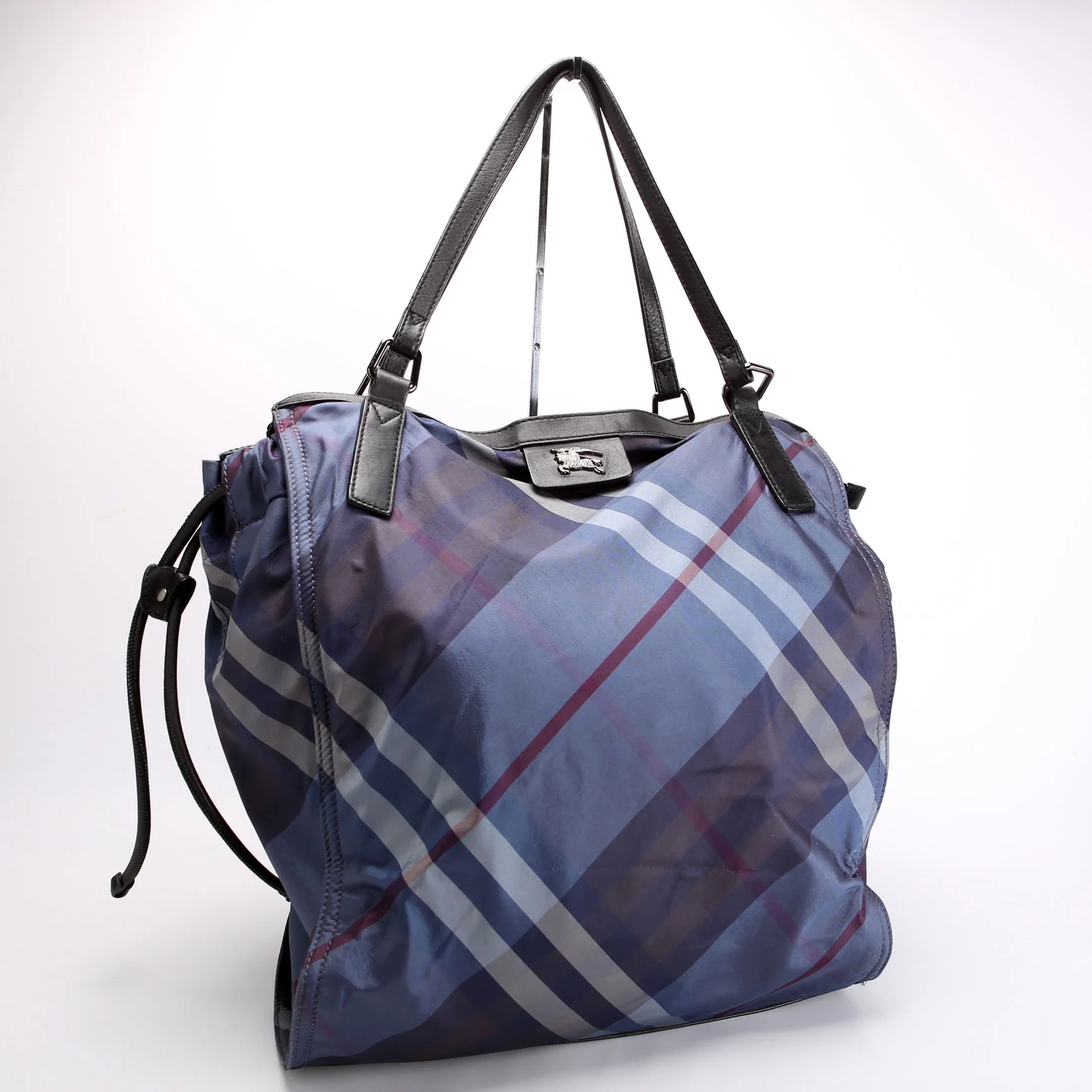 Buckleigh Nova Check Nylon Tote - Image 2