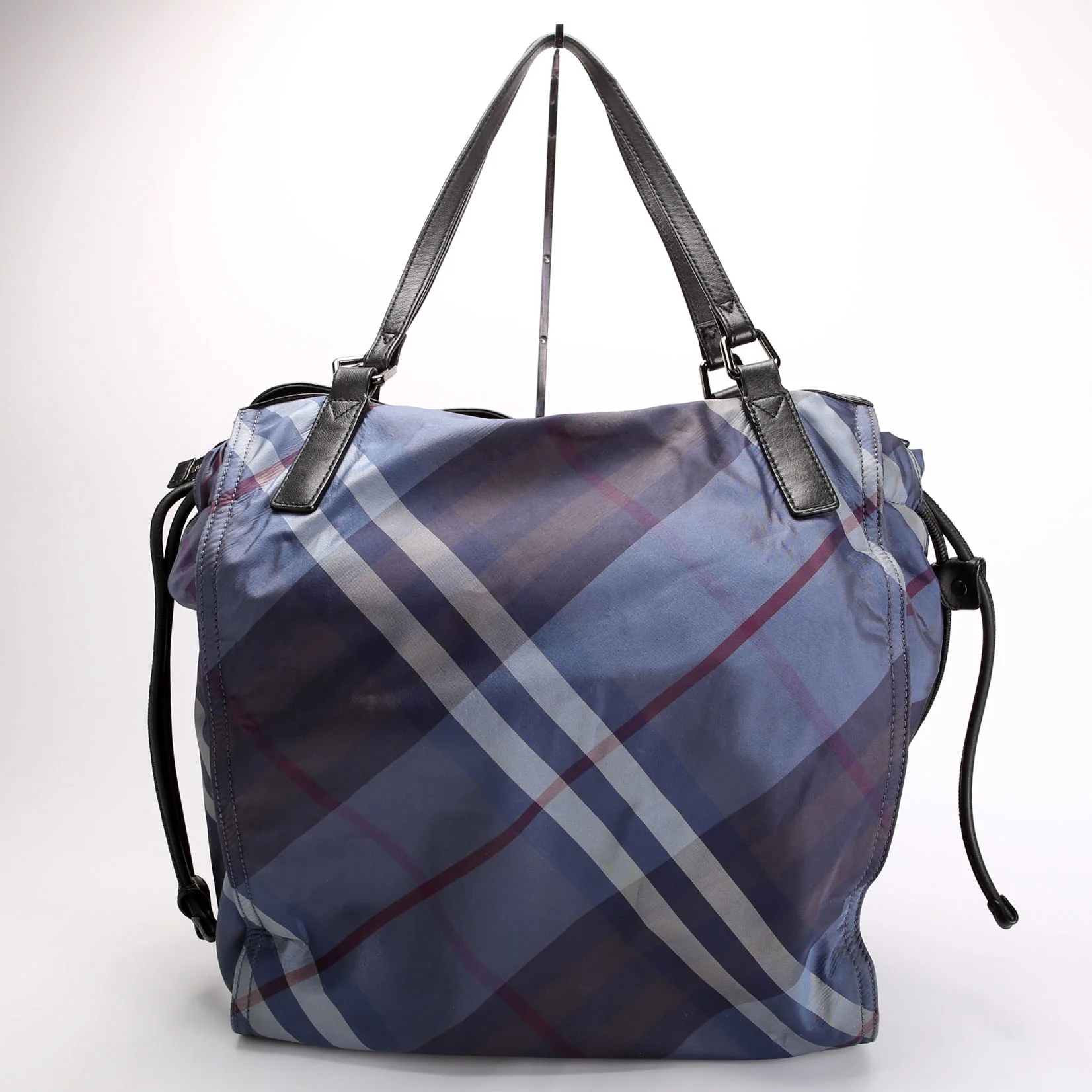 Buckleigh Nova Check Nylon Tote - Image 3