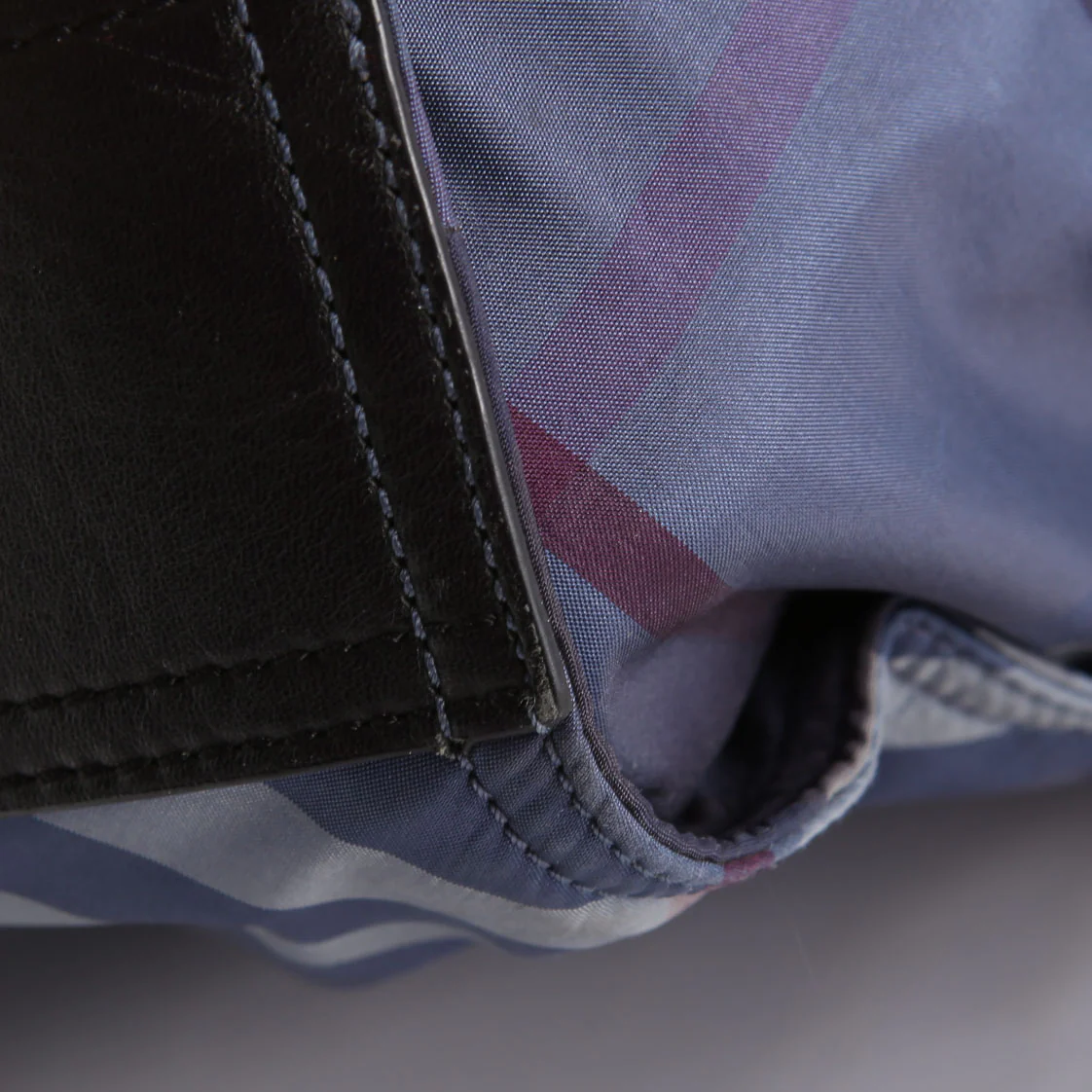 Buckleigh Nova Check Nylon Tote - Image 8