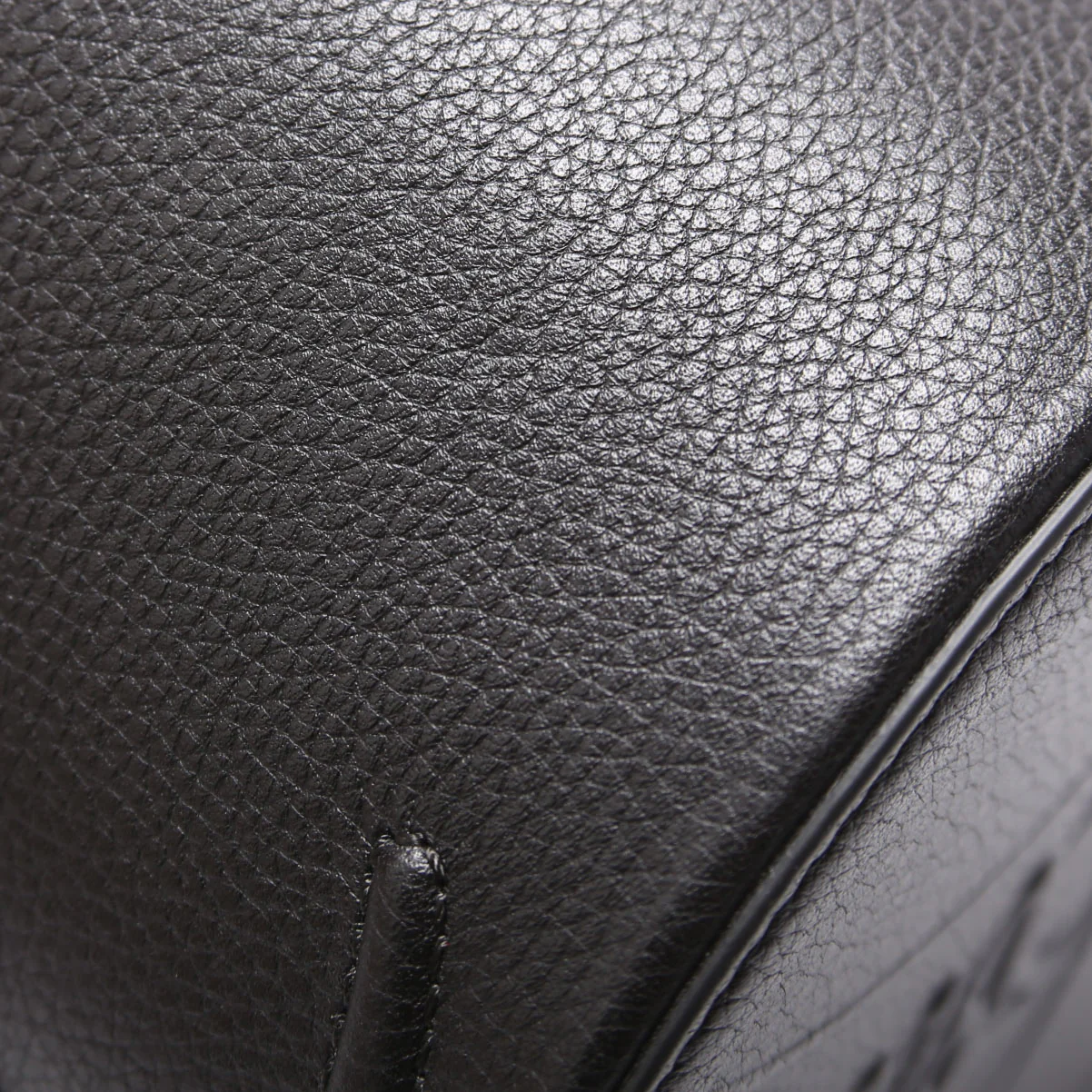 By My Side Embossed Logo Bucket Bag Black - Image 6