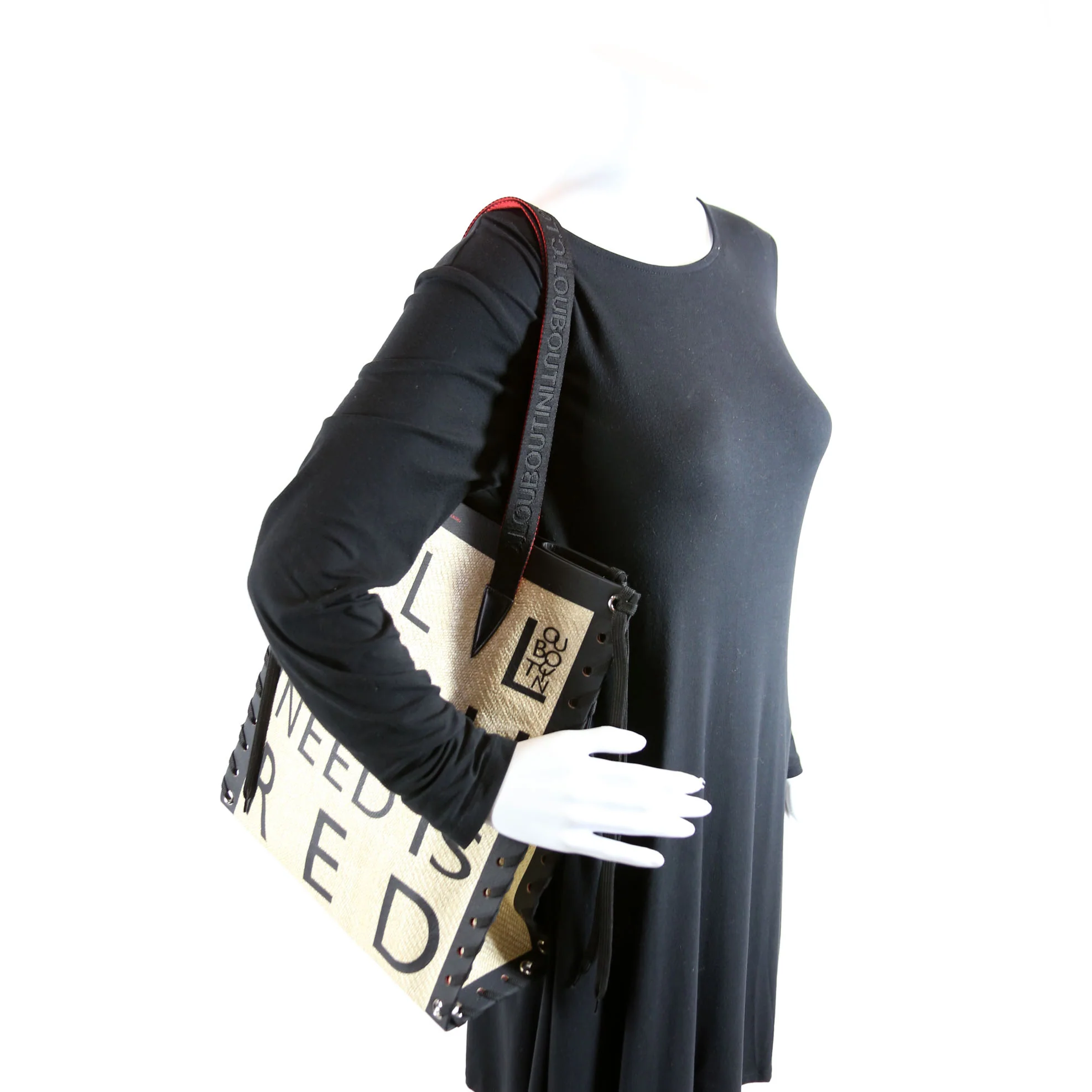 Cabalace Tote Small Tan/Black - Image 9
