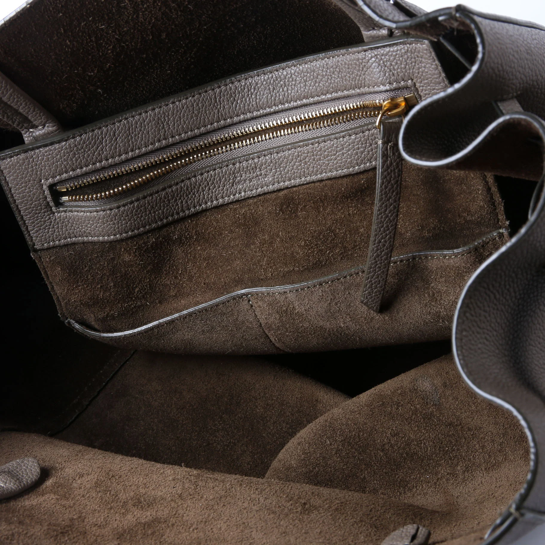 Cabas Phantom With Belt Large Gray - Image 8
