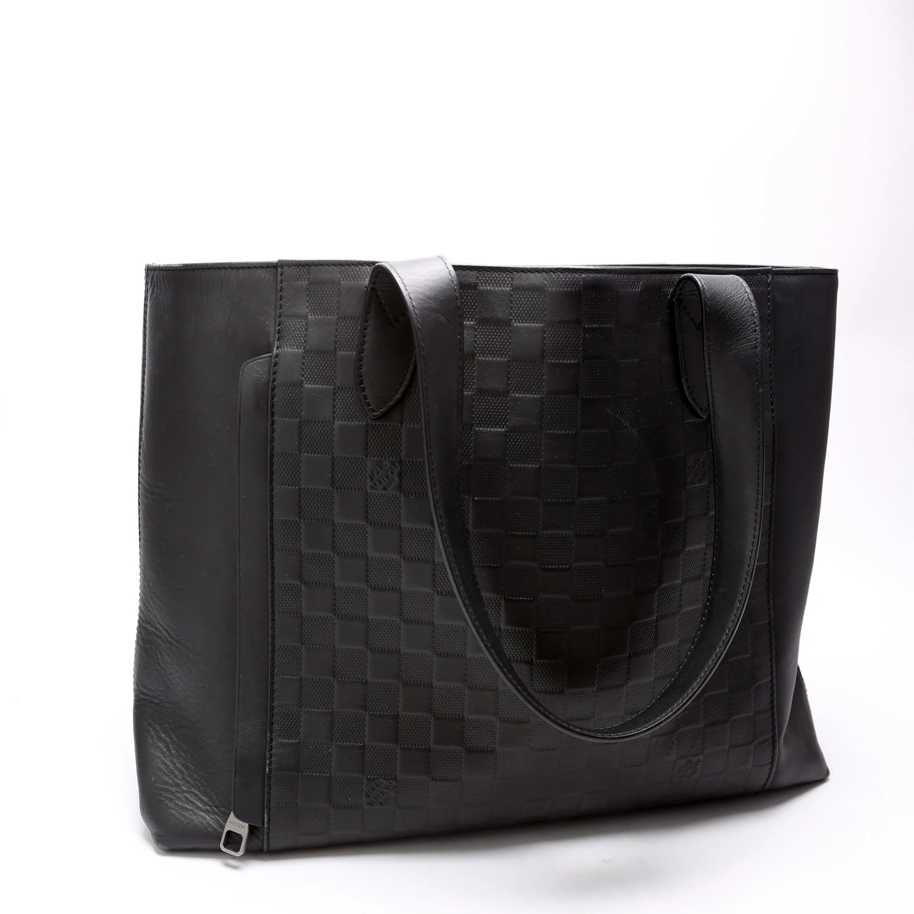 Cabas Voyage Infini Leather Black - Image 2
