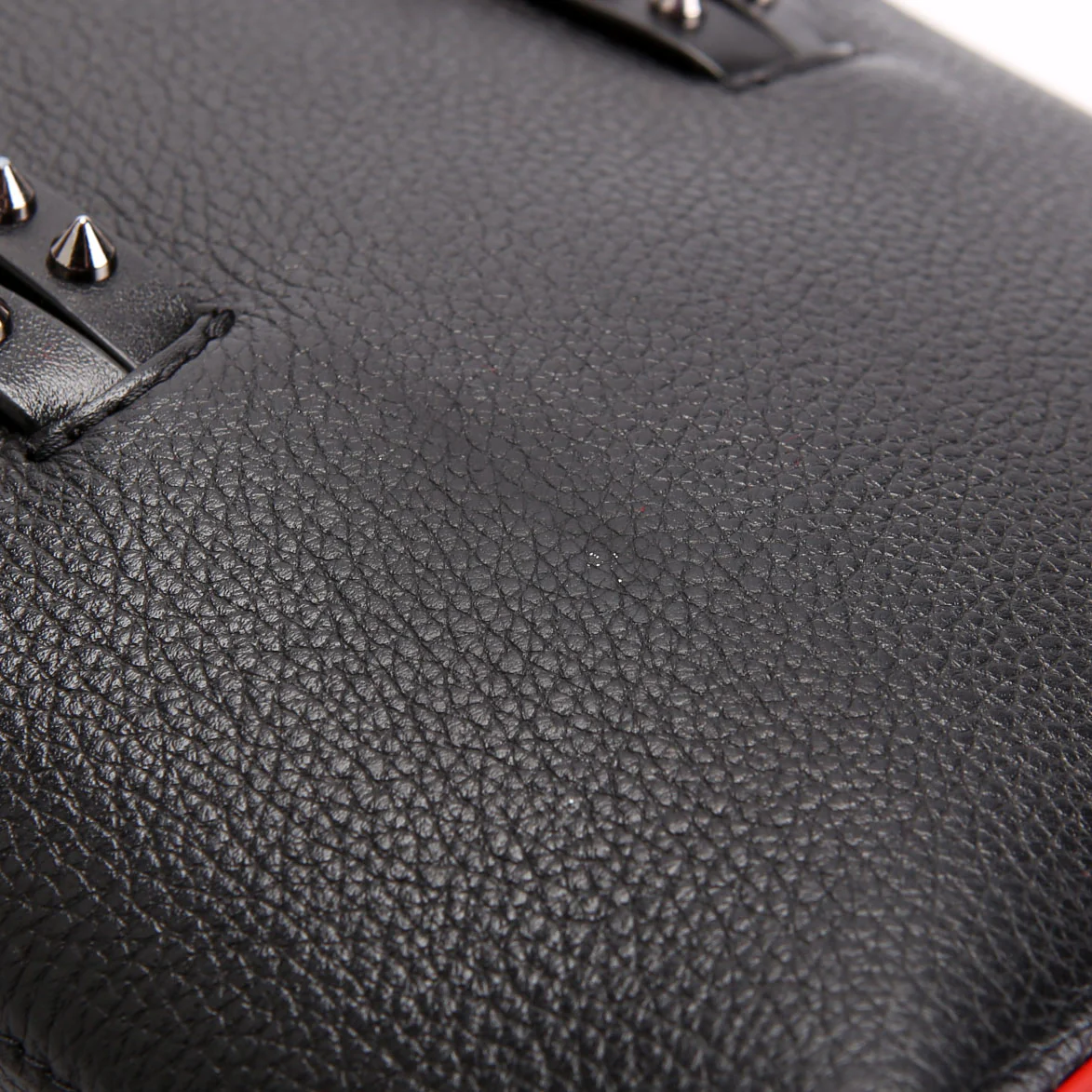 Cabata Mini Tote North/South Leather Black - Image 7