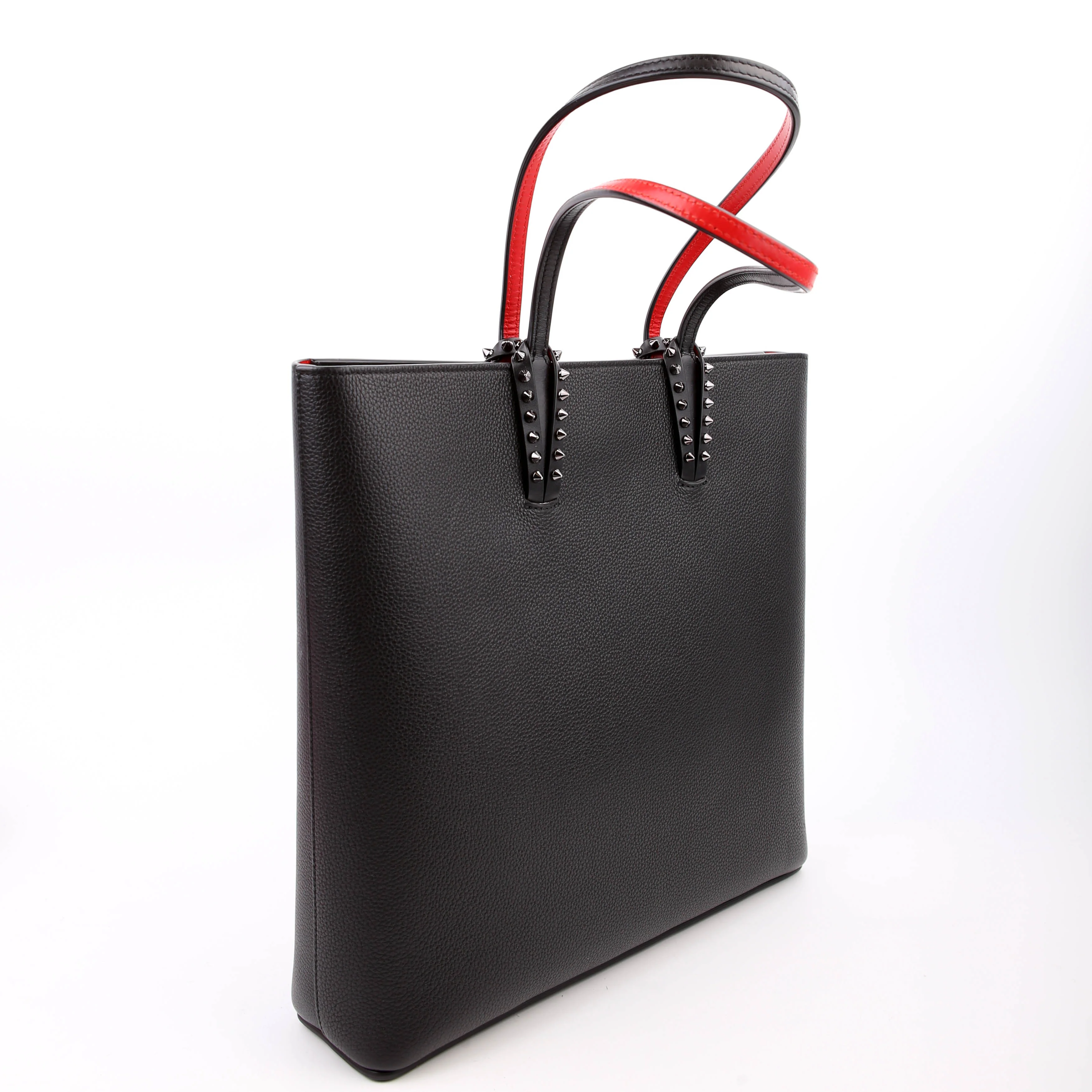 Cabata N/S Zip Tote Black/Red - Image 2