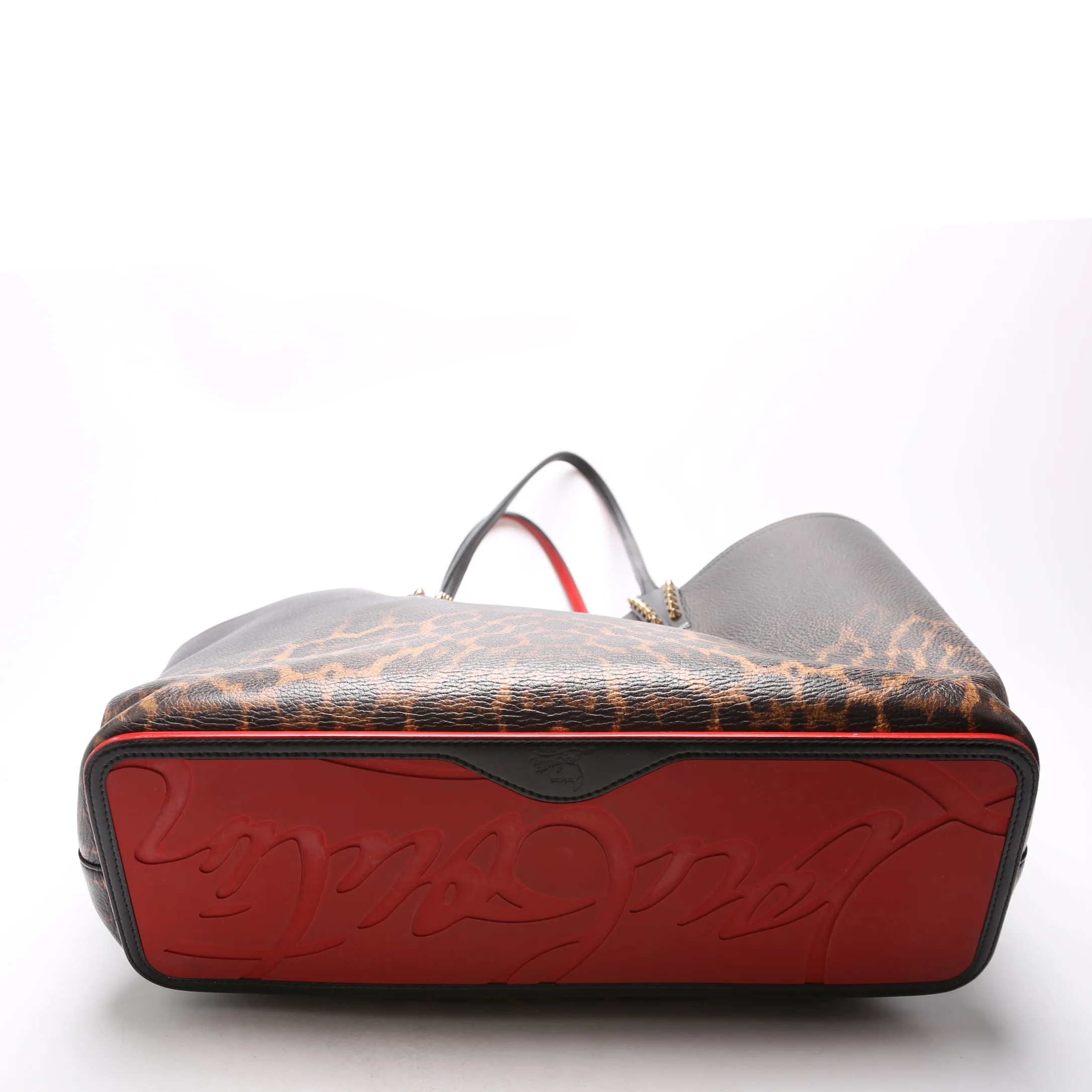 Cabata Tote W/Pouch Degrade Leopard Print - Image 5