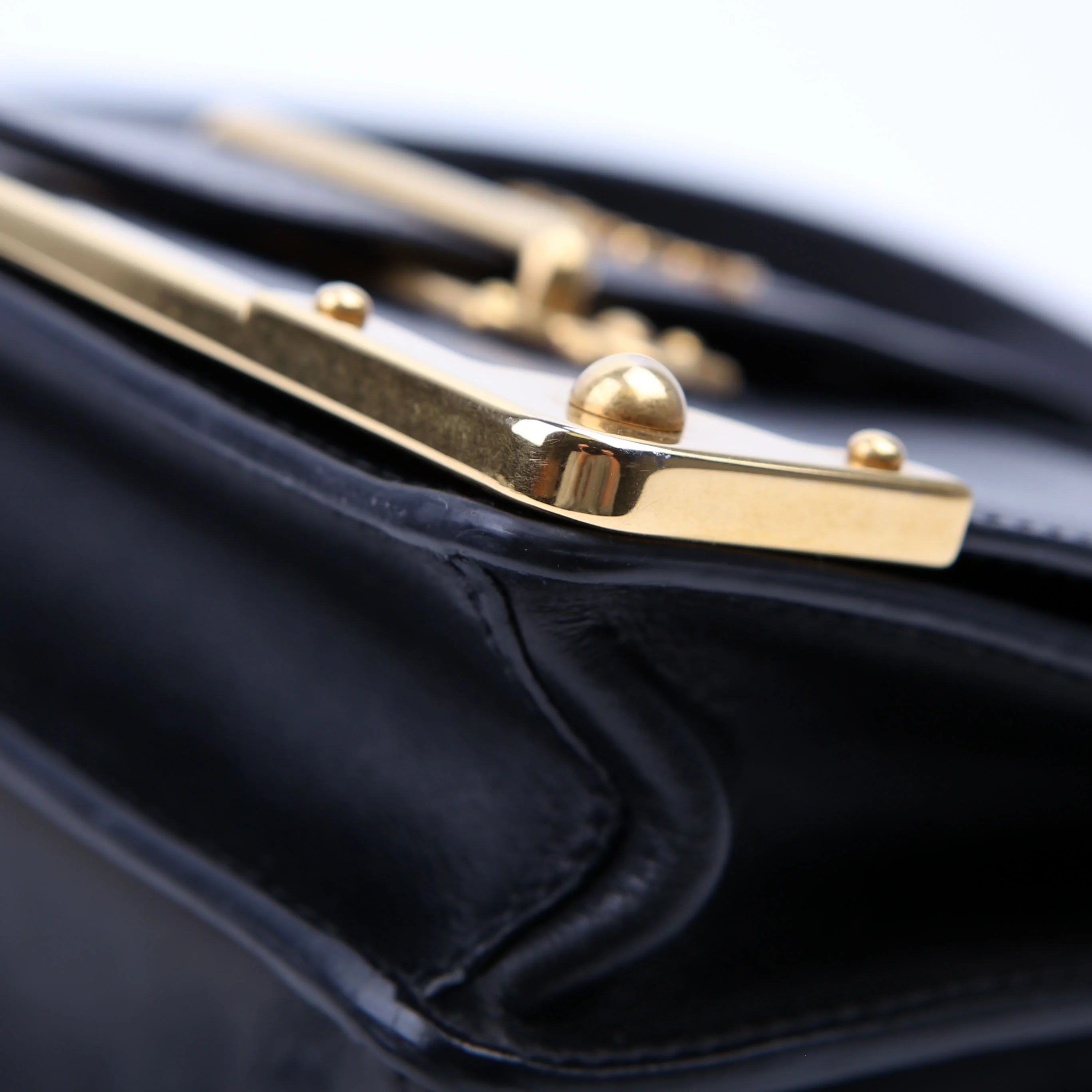 Cahier Bag Small Calfskin/Saffiano Black - Image 6