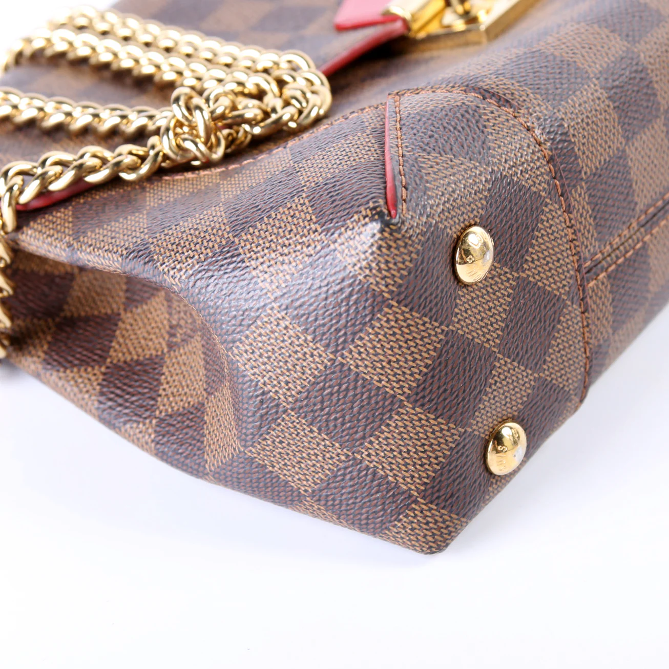Caissa Chain Clutch Damier Ebene - Image 6
