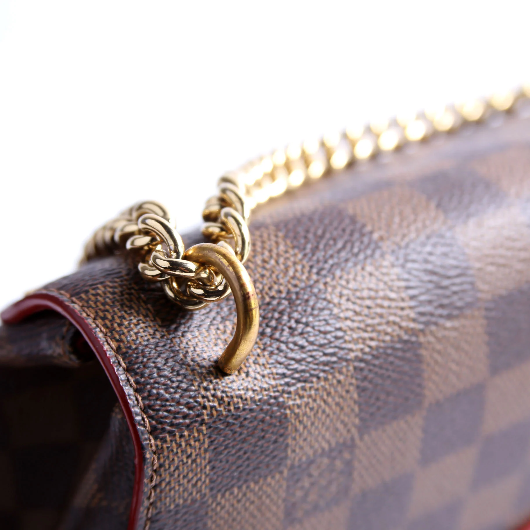 Caissa Chain Clutch Ebene - Image 7