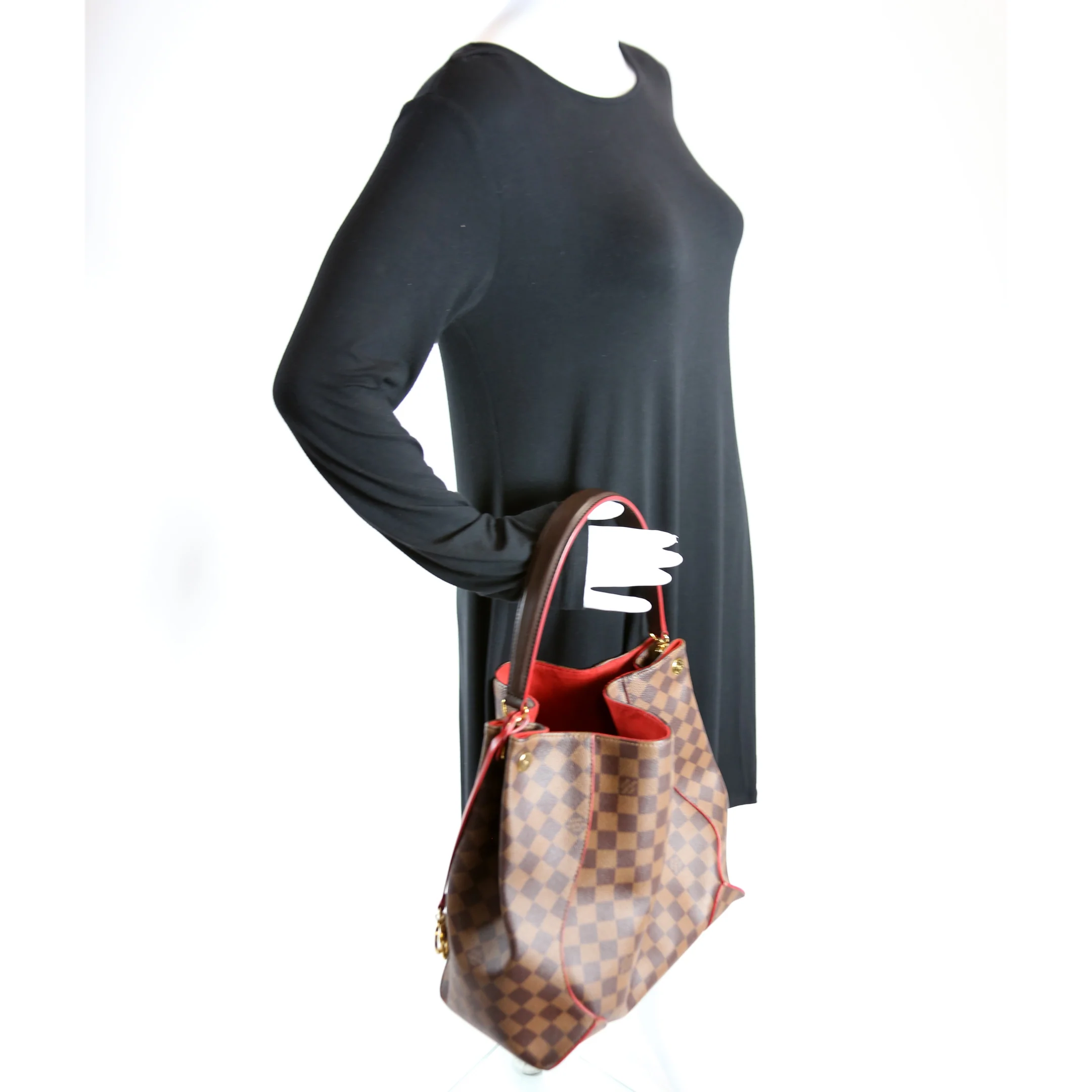 Caissa Hobo Damier Ebene - Image 11