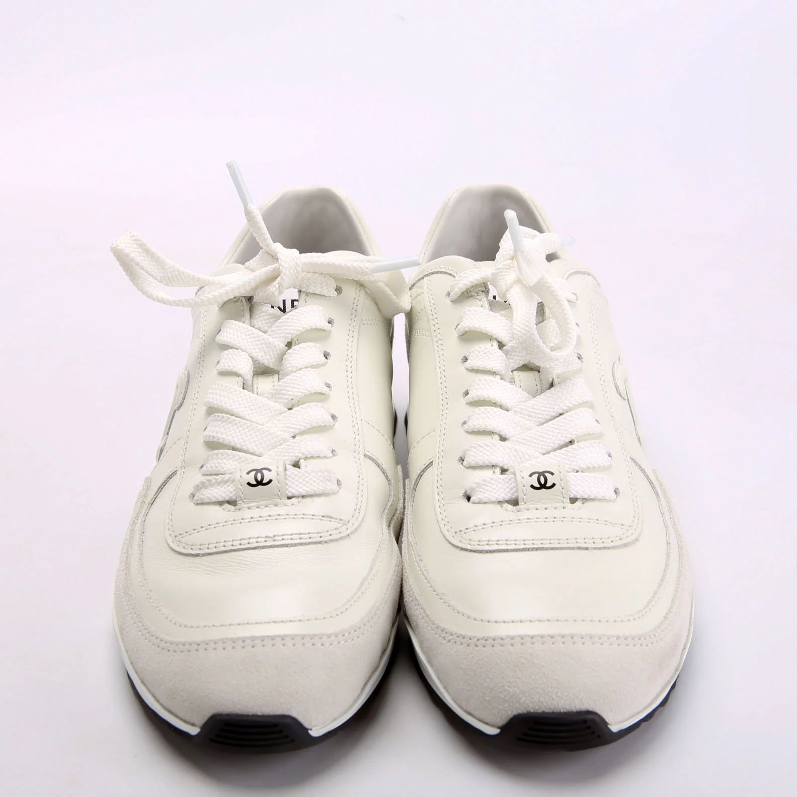 Calf/Suede CC Sneakers Size 36.5 - Image 2
