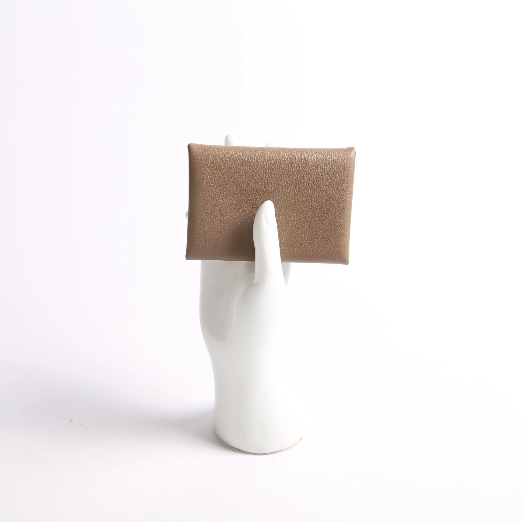Calvi Duo Card Case Brown Taupe - Image 8