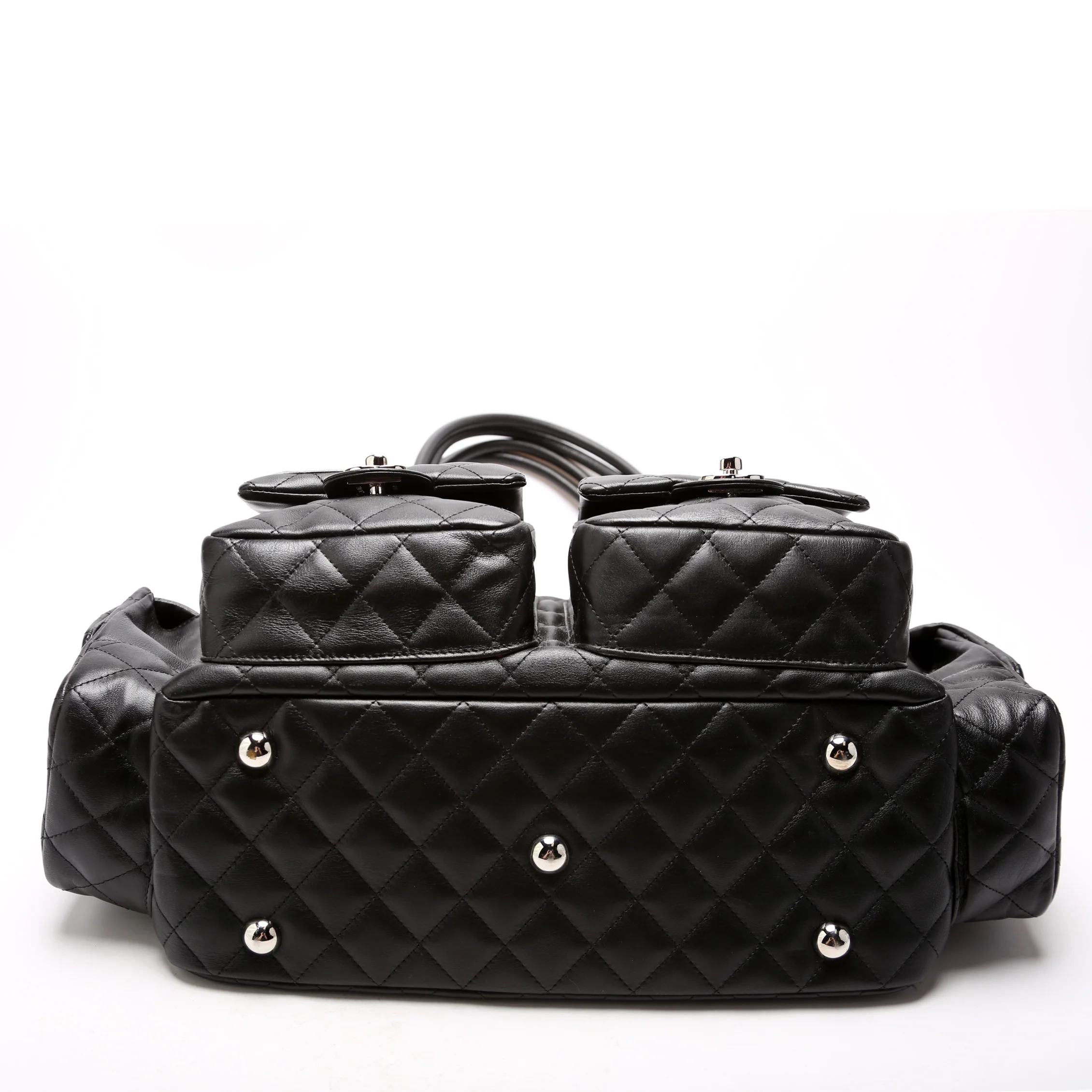 Cambon Large Multipocket Reporter Black - Image 4