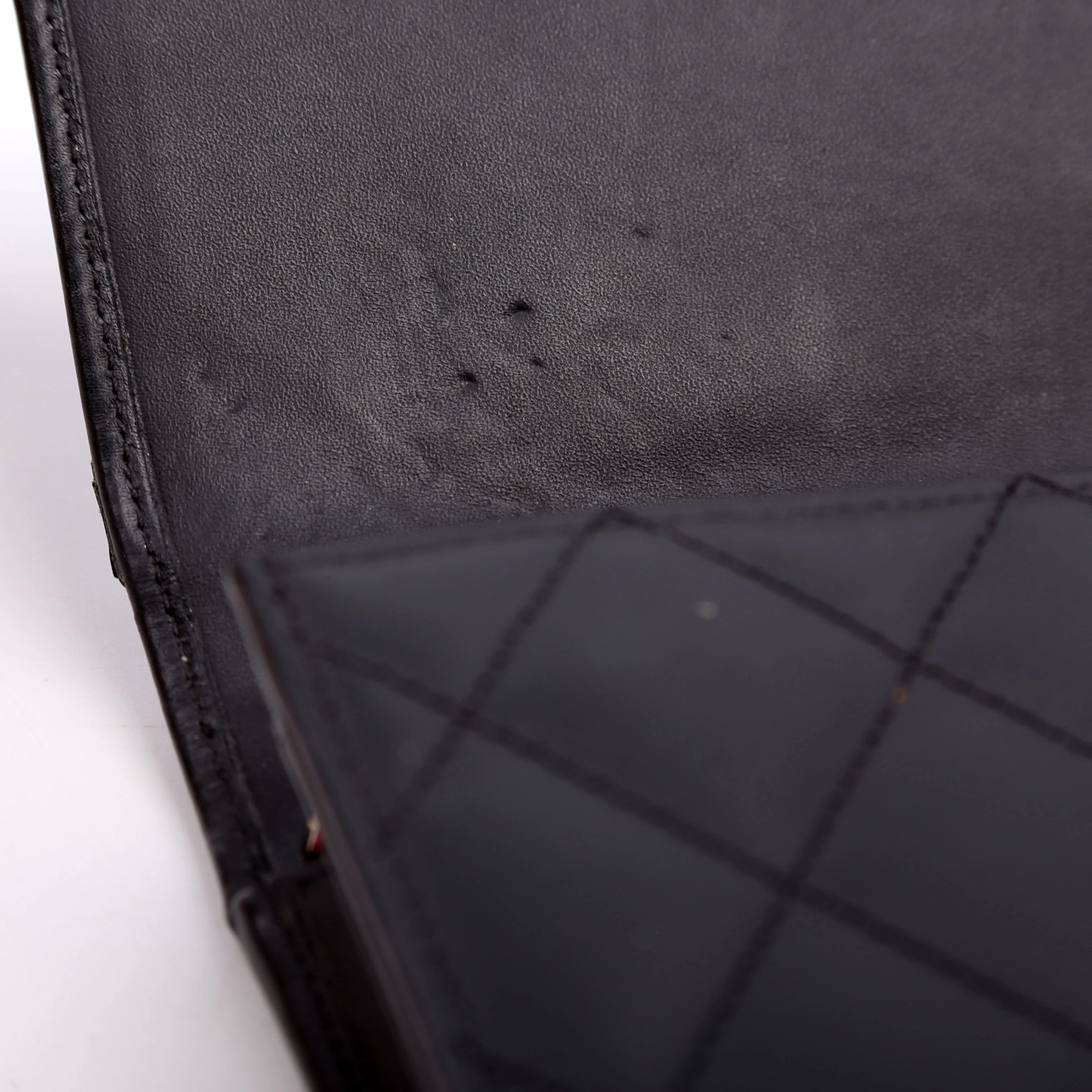 Cambon Ligne Long Flap Wallet Black - Image 9