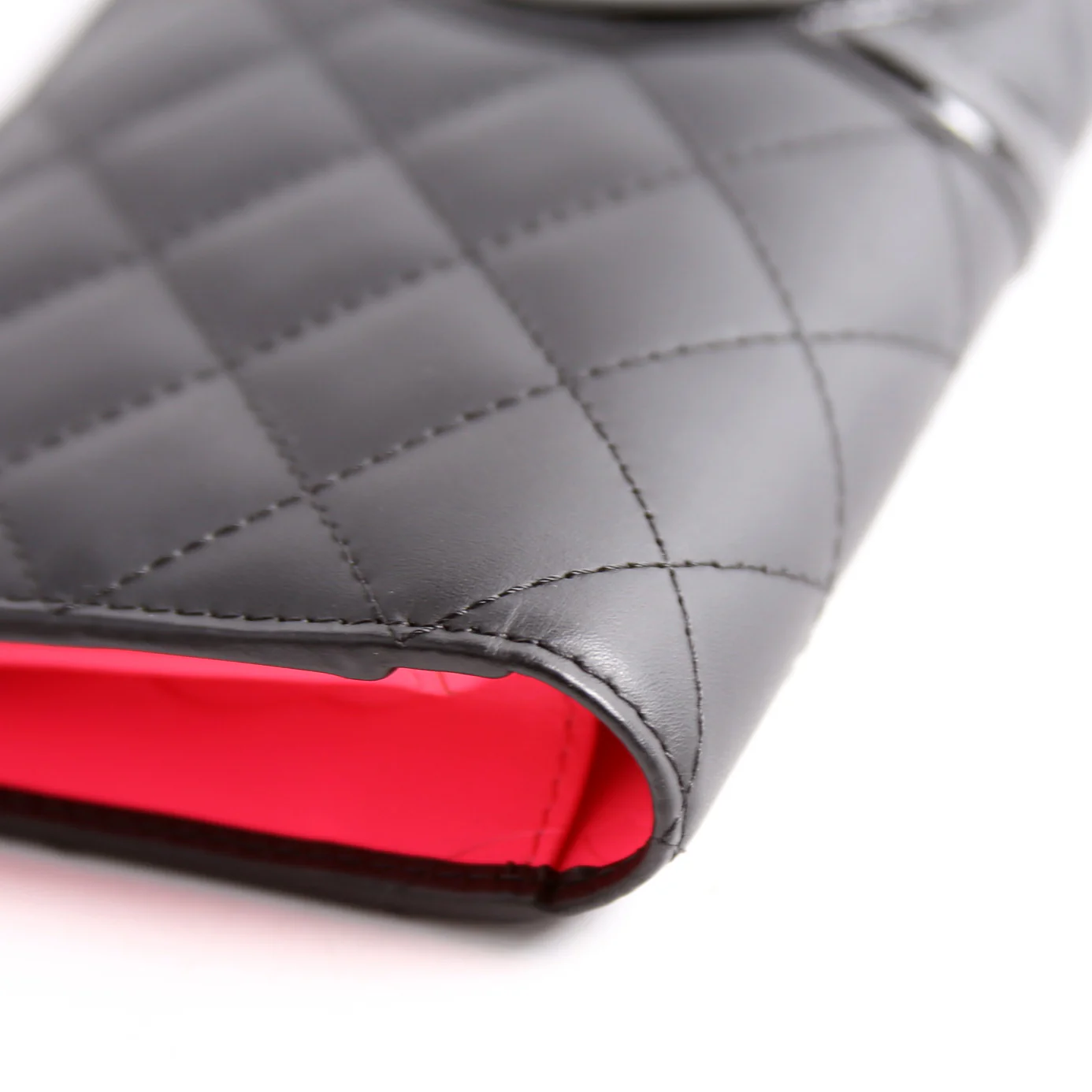Cambon Ligne Long Wallet Black/Pink - Image 7