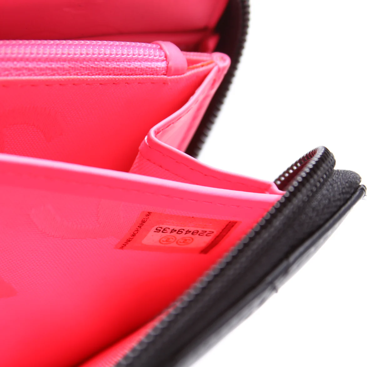 Cambon Ligne Zip Around Long Wallet Black - Image 11
